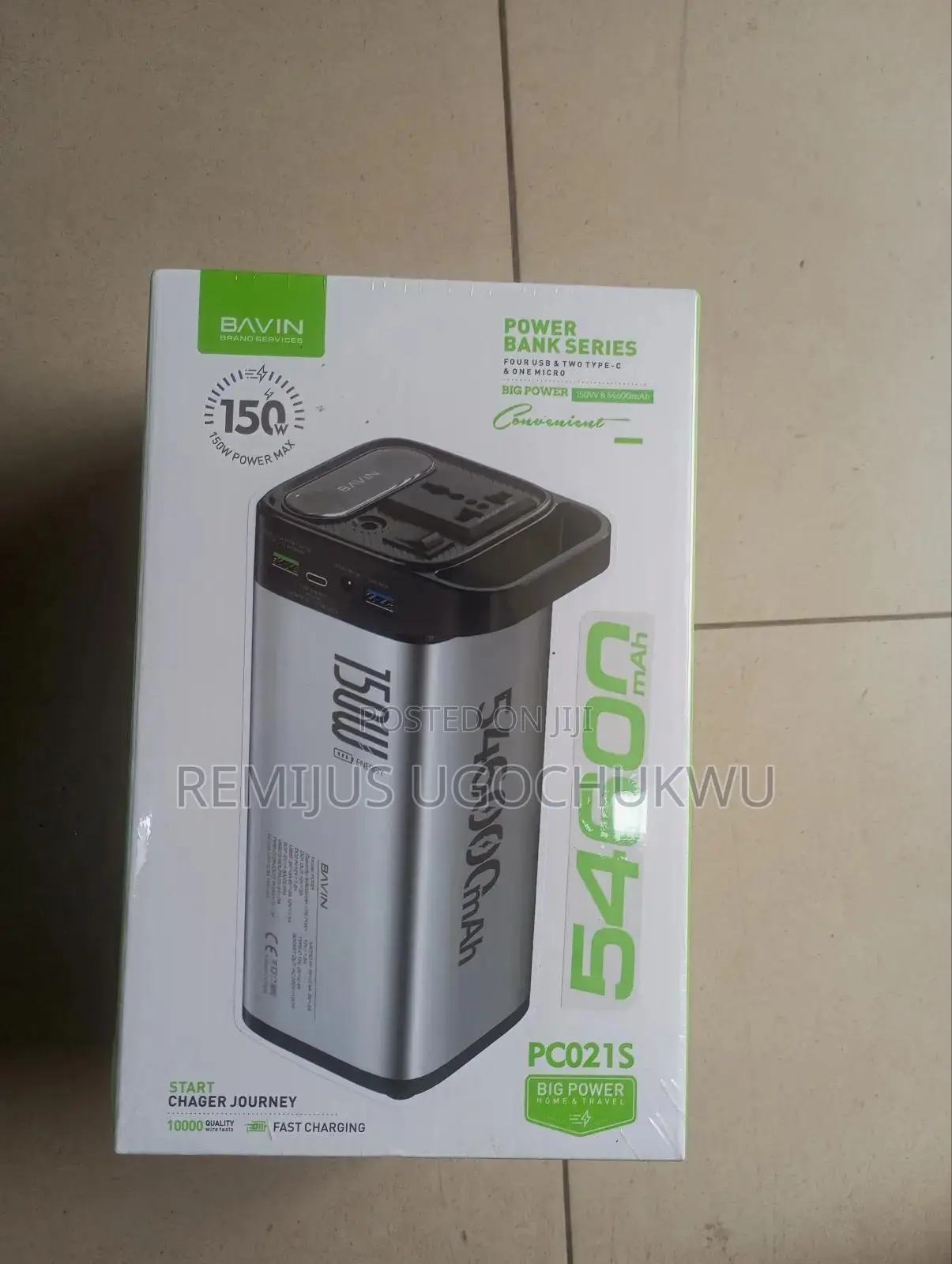 Bavin Laptop/Phone Power Bank.