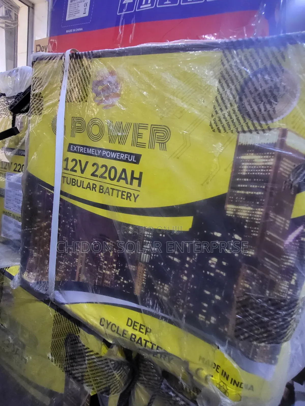 220ah 12v Gpower Tubular Batterie