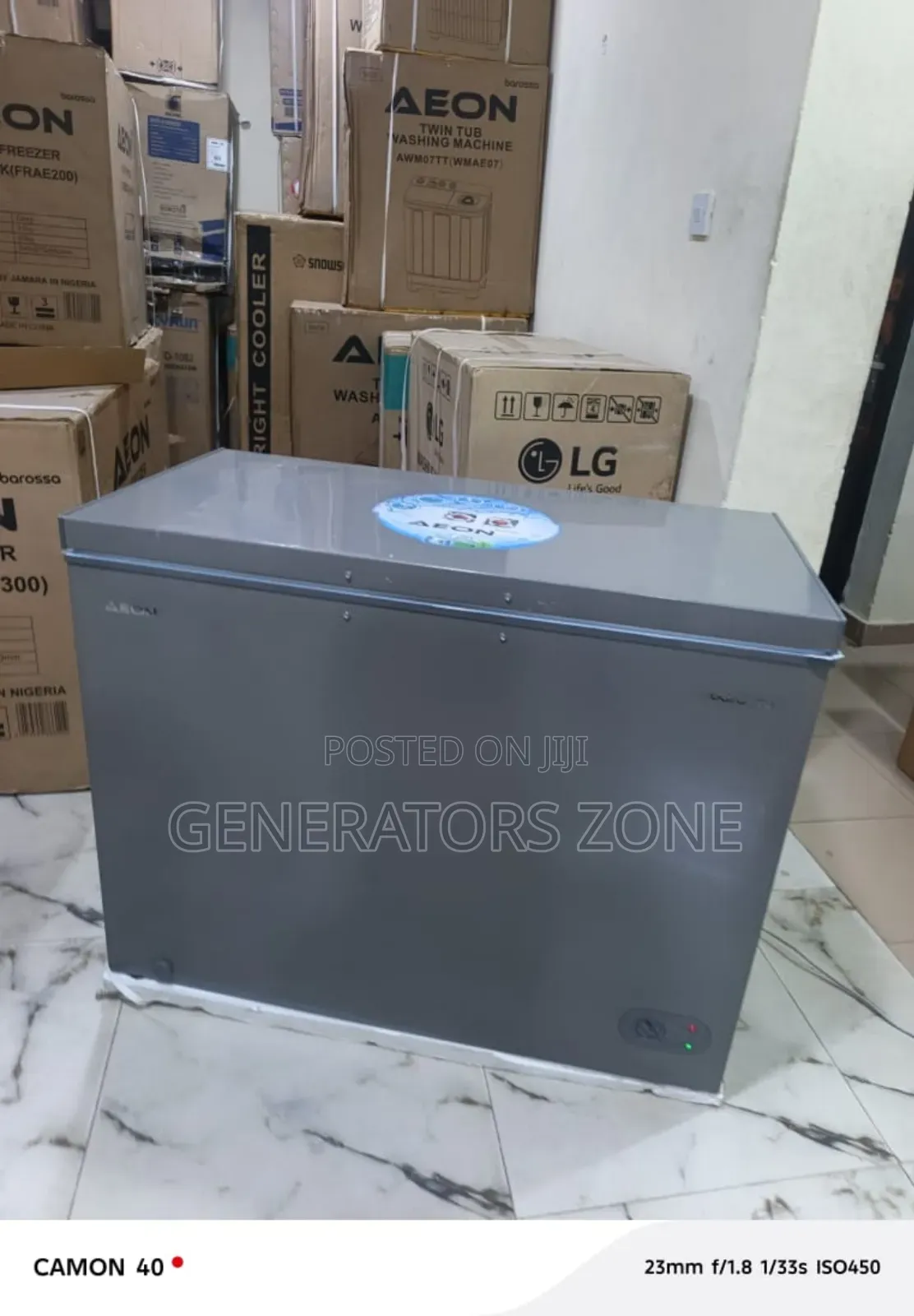 Aeon 250l Chest Freezer Brand New, Tested and Perfectly Working.