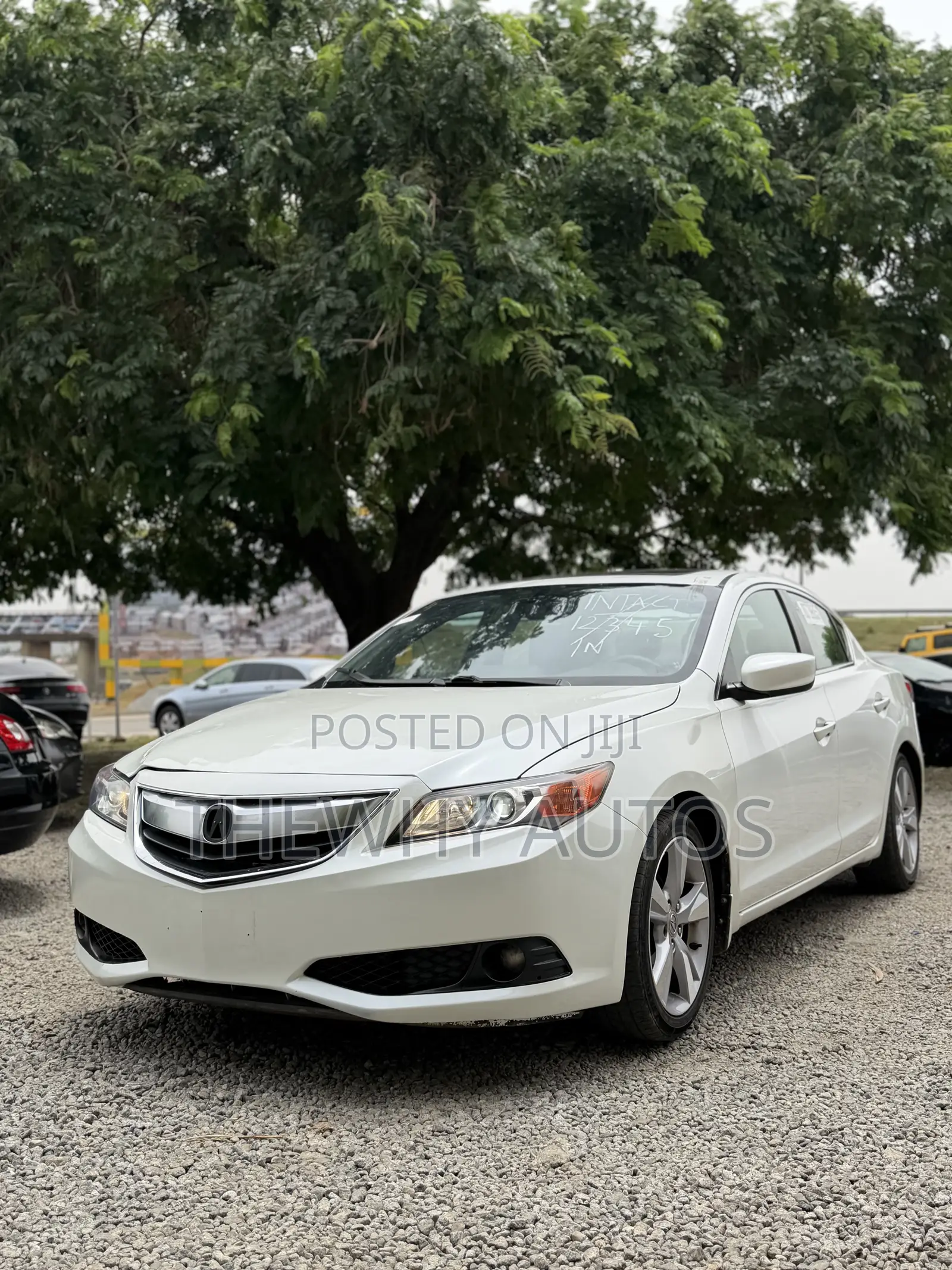 Acura ILX w/Premium Package (2.4L 4cyl 6M) 2013 White