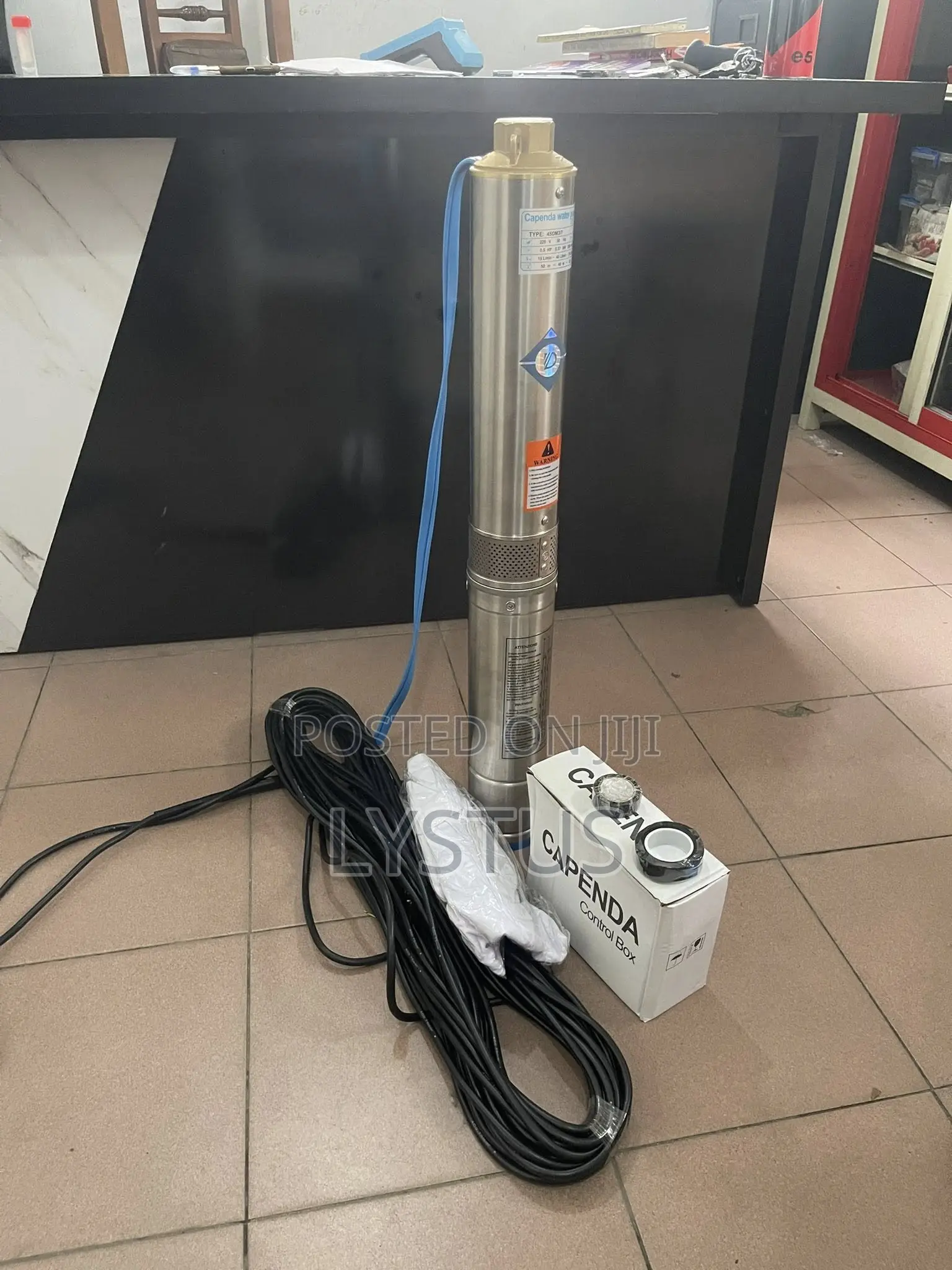 Capenda Submersible Water Pump 4sdm3/7- 0.5hp