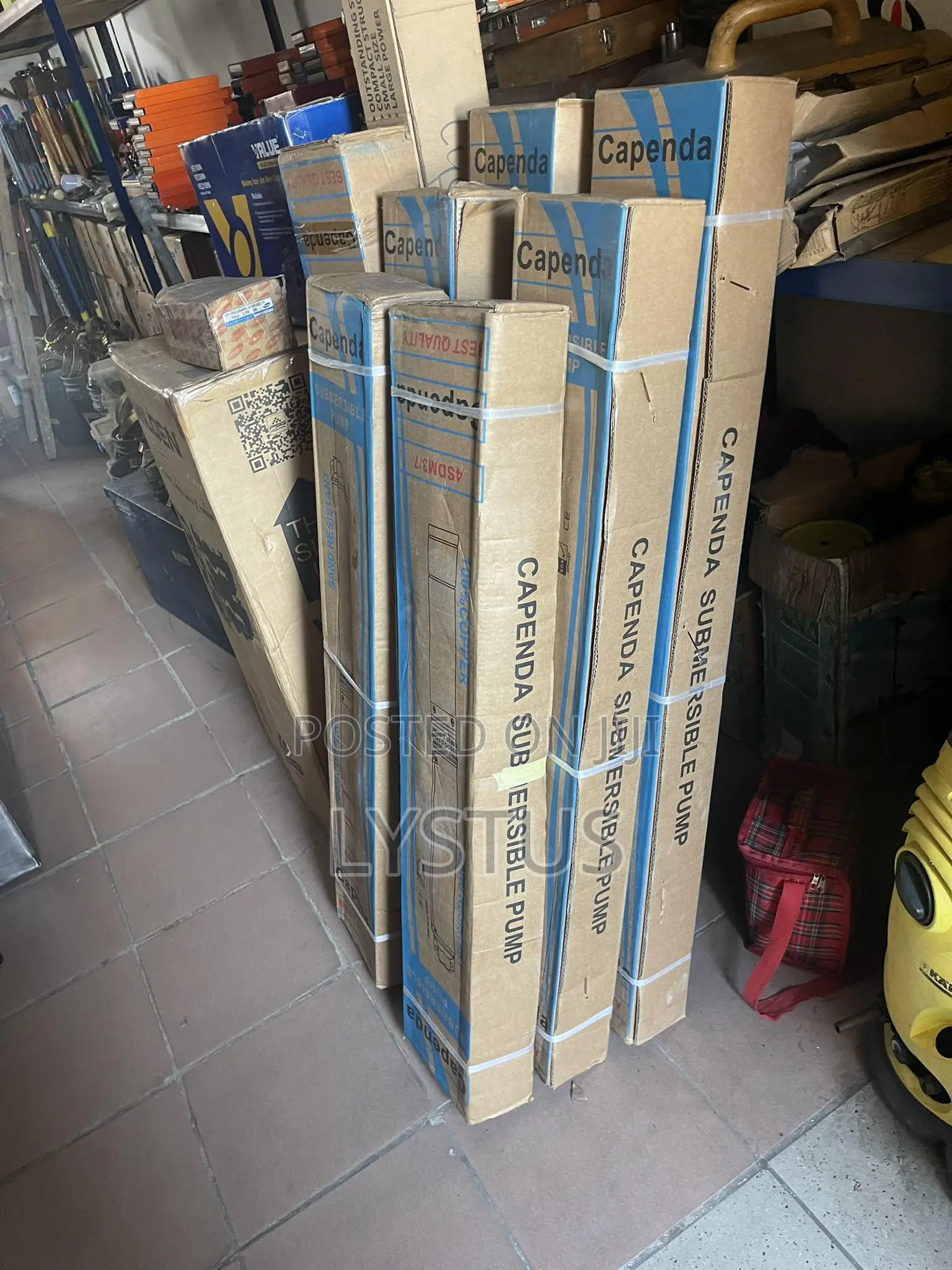 Capenda Submersible Water Pump 4sdm3/7- 0.5hp
