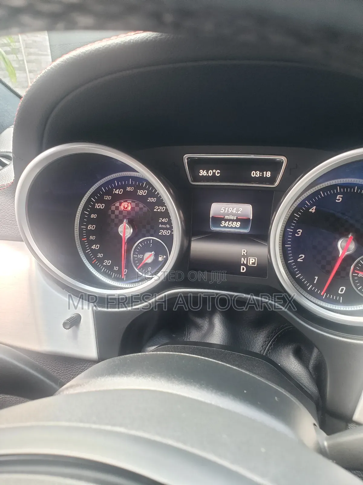 Mercedes-Benz GLE-Class 2016 Red