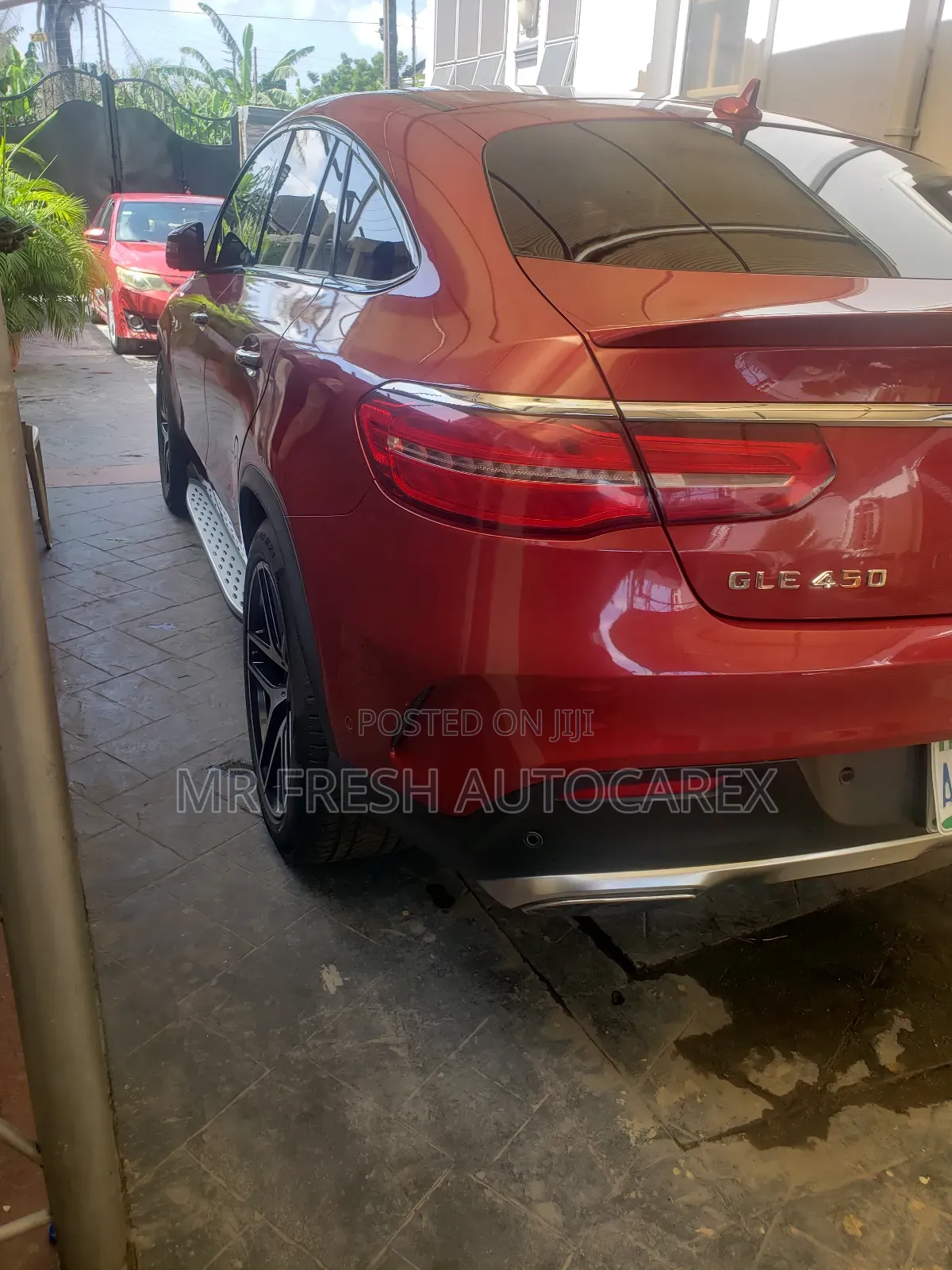 Mercedes-Benz GLE-Class 2016 Red