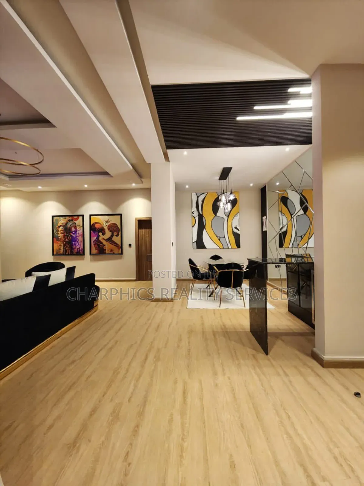 Furnished 3bdrm Apartment in Adeola Odeku for rent
