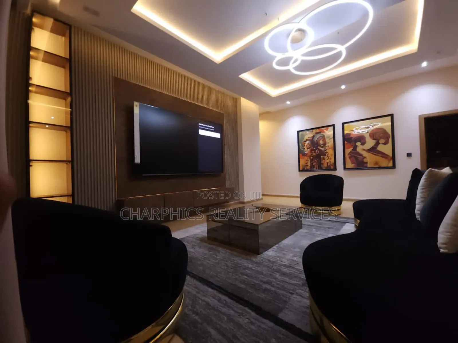 Furnished 3bdrm Apartment in Adeola Odeku for rent