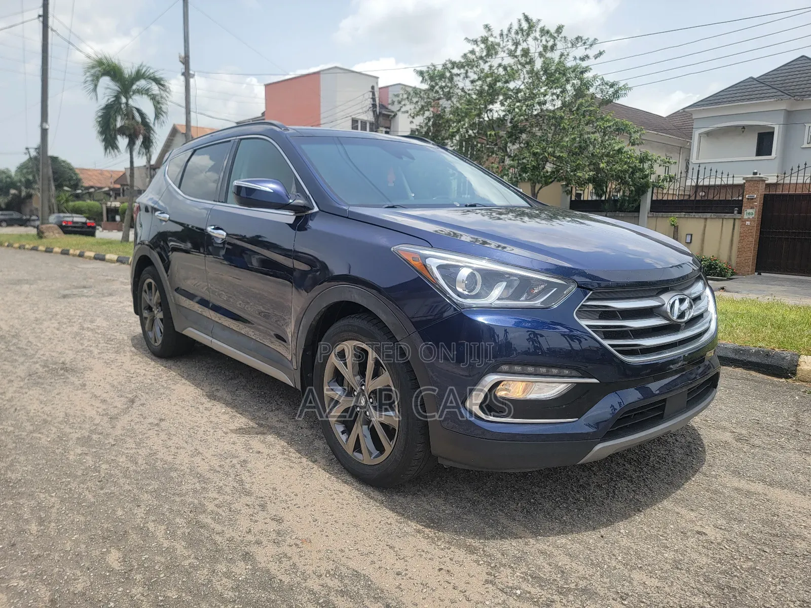 Hyundai Santa Fe SE AWD 2018 Blue