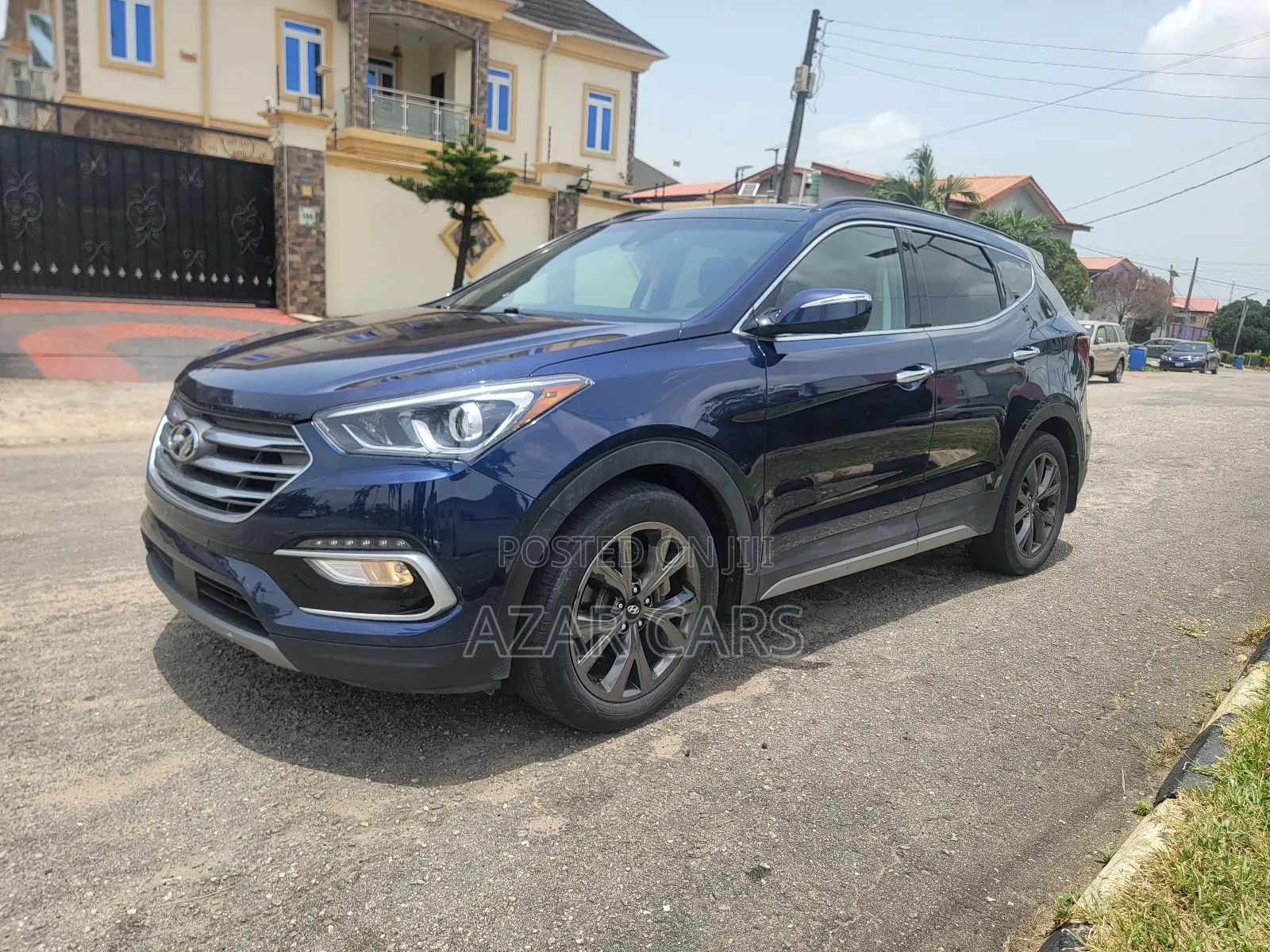 Hyundai Santa Fe SE AWD 2018 Blue