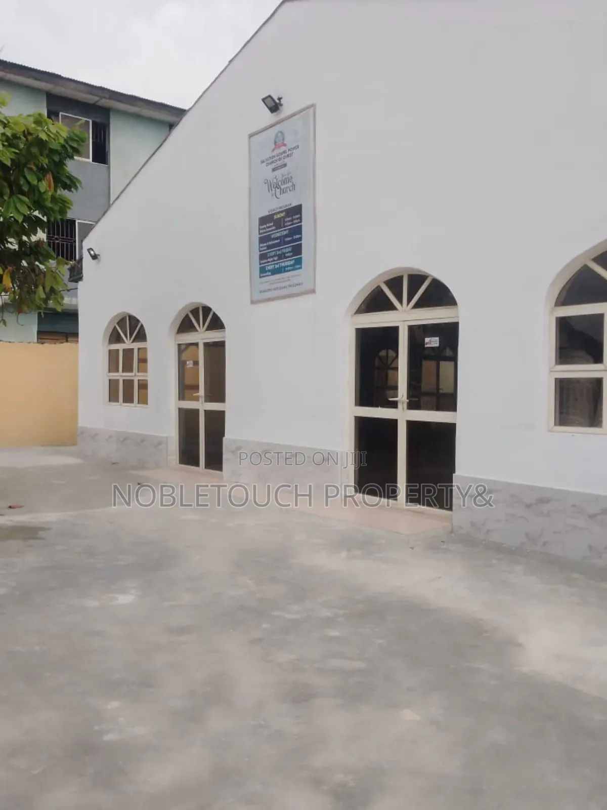 Church Hall With Modern Facilities