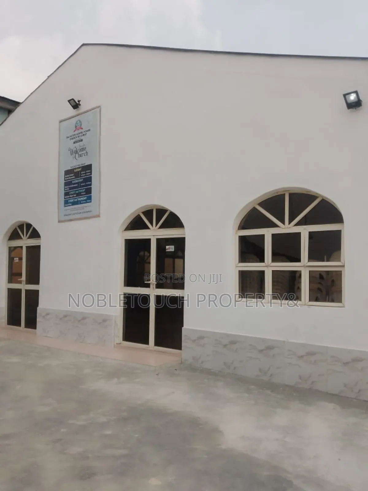 Church Hall With Modern Facilities