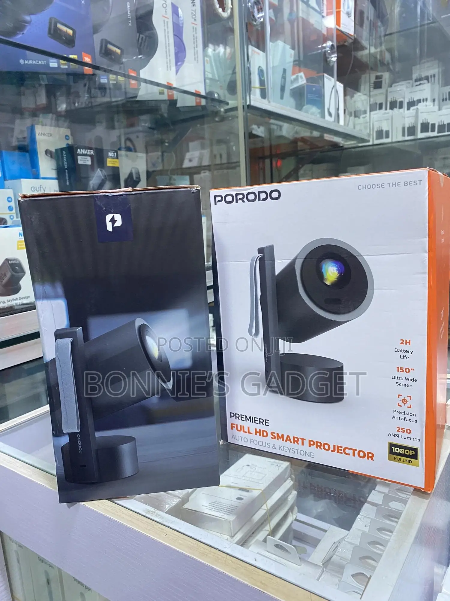 Porodo Premiere Full Hd Android Smart Projector.