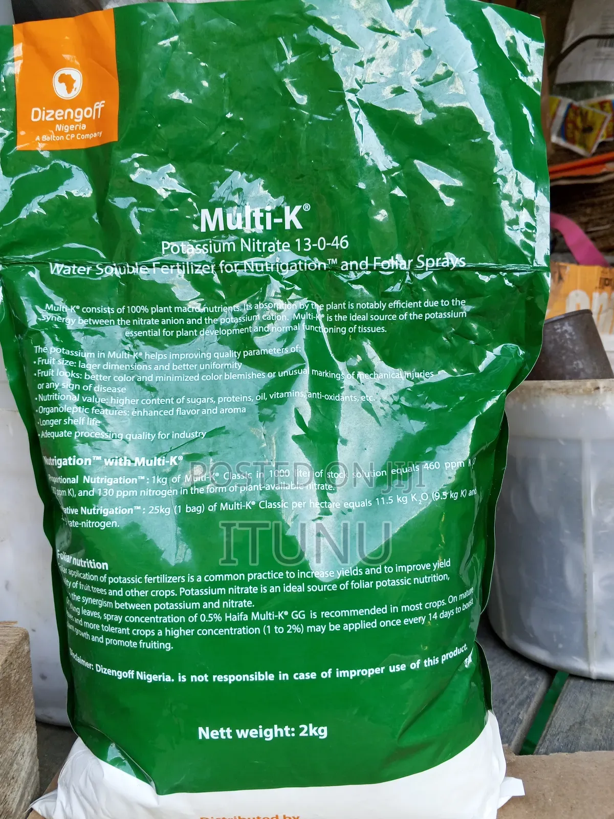 Multi K Potassium Nitrate Fertilizer 13-0-46 P