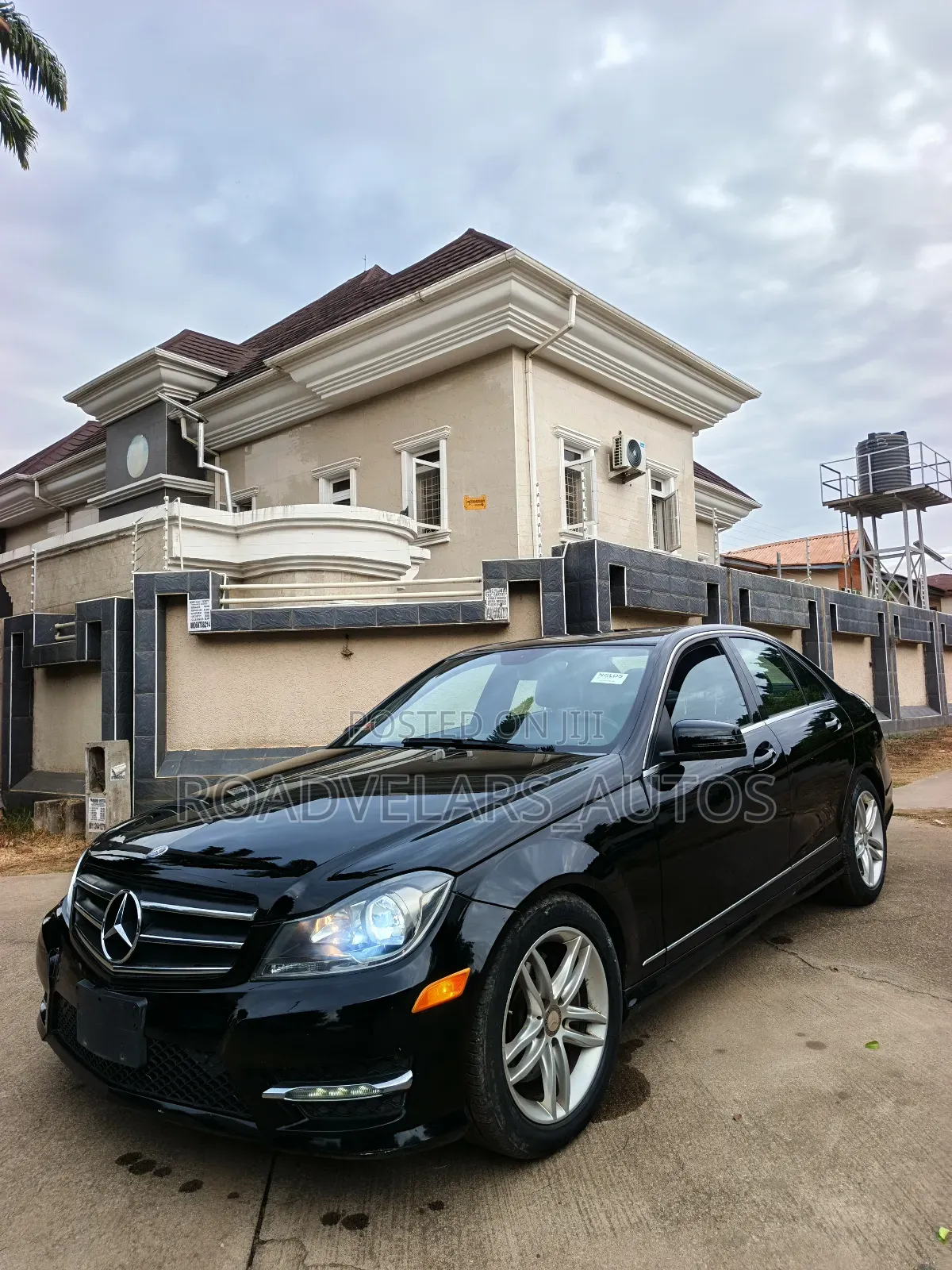 Mercedes-Benz C300 Sport 4Matic Sedan AWD (3.5L 6cyl 7A) 2014 Black