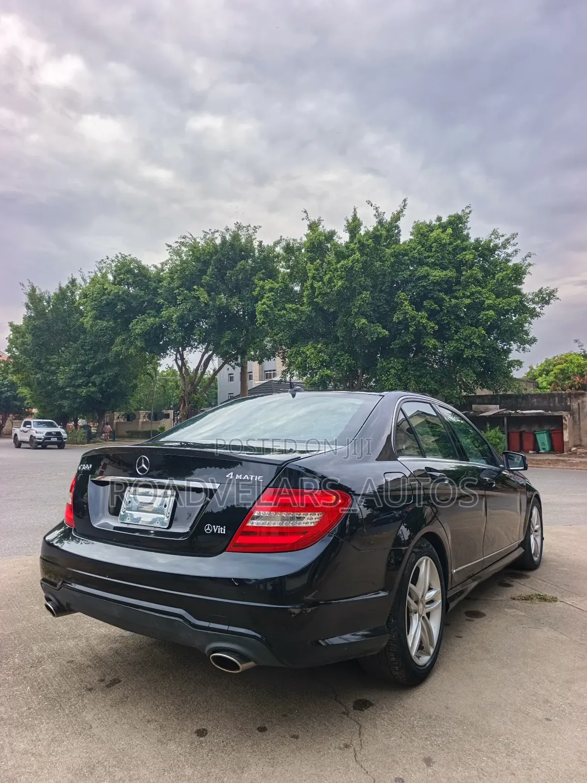 Mercedes-Benz C300 Sport 4Matic Sedan AWD (3.5L 6cyl 7A) 2014 Black