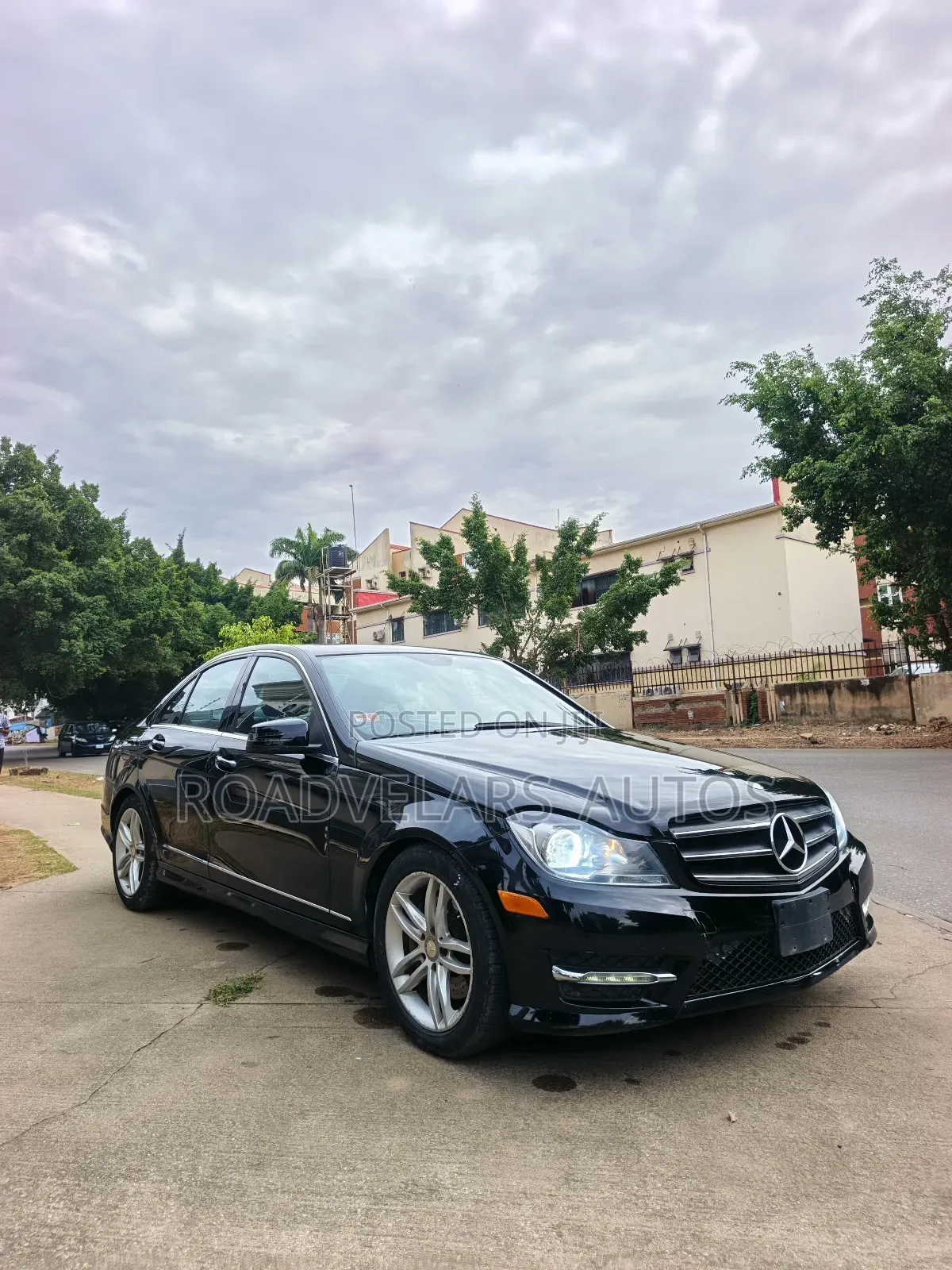 Mercedes-Benz C300 Sport 4Matic Sedan AWD (3.5L 6cyl 7A) 2014 Black