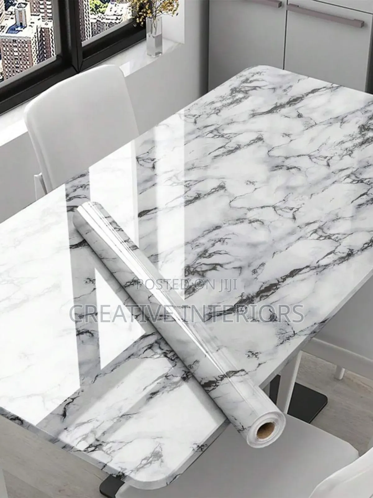 PVC Adhesivve Marbble Sticker
