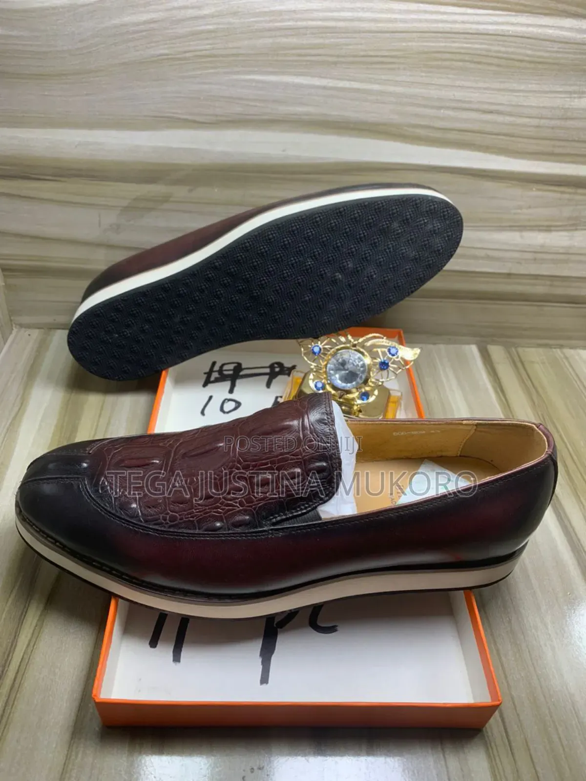 New in Pure Leather Men's Flat Shoes