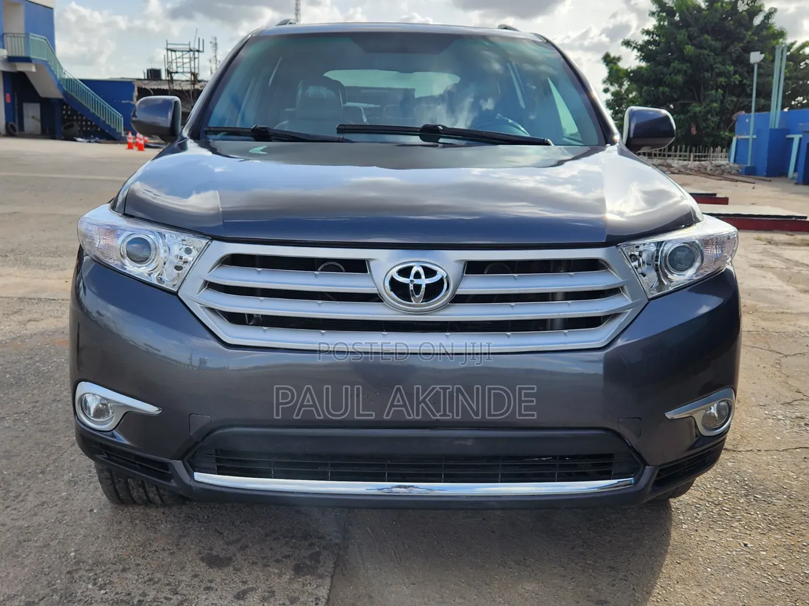 Toyota Highlander Limited 3.5L 2WD 2013 Gray
