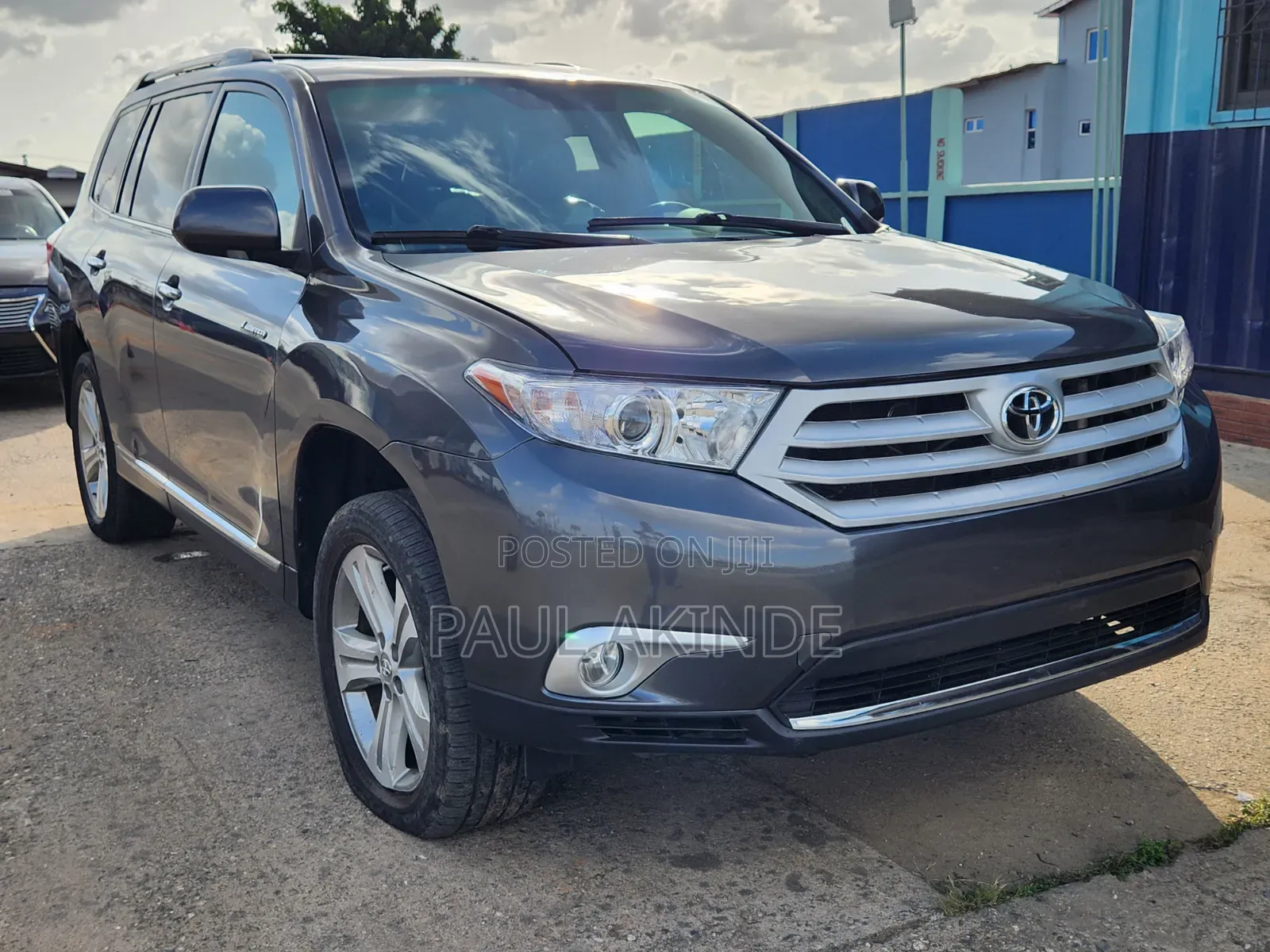 Toyota Highlander Limited 3.5L 2WD 2013 Gray