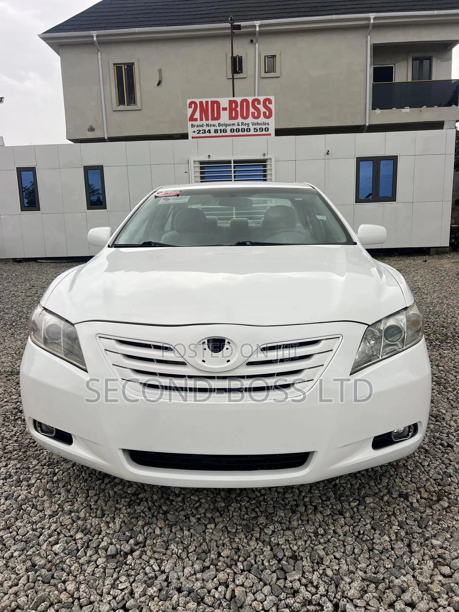 Toyota Camry 2.4 LE 2008 White