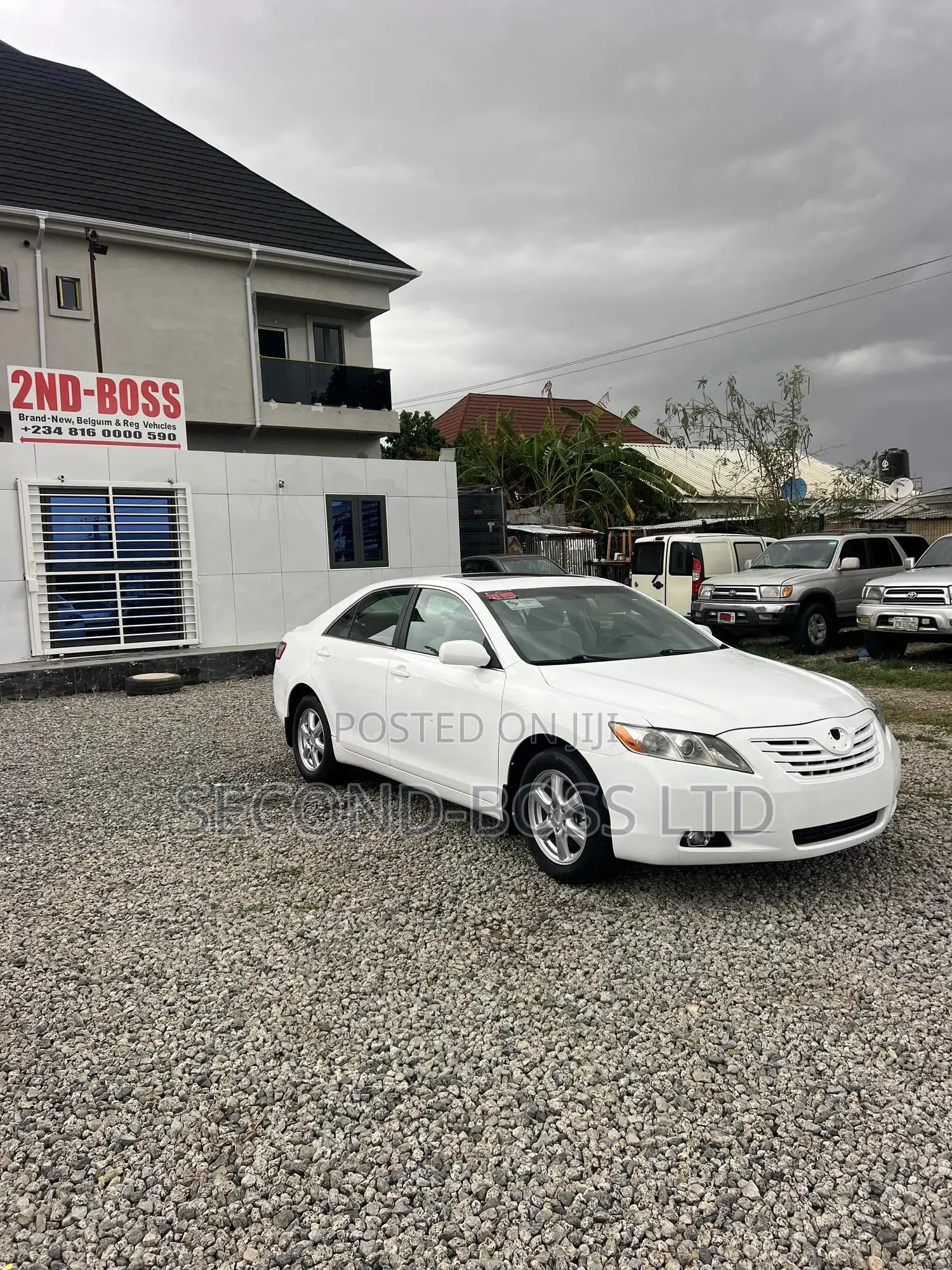 Toyota Camry 2.4 LE 2008 White