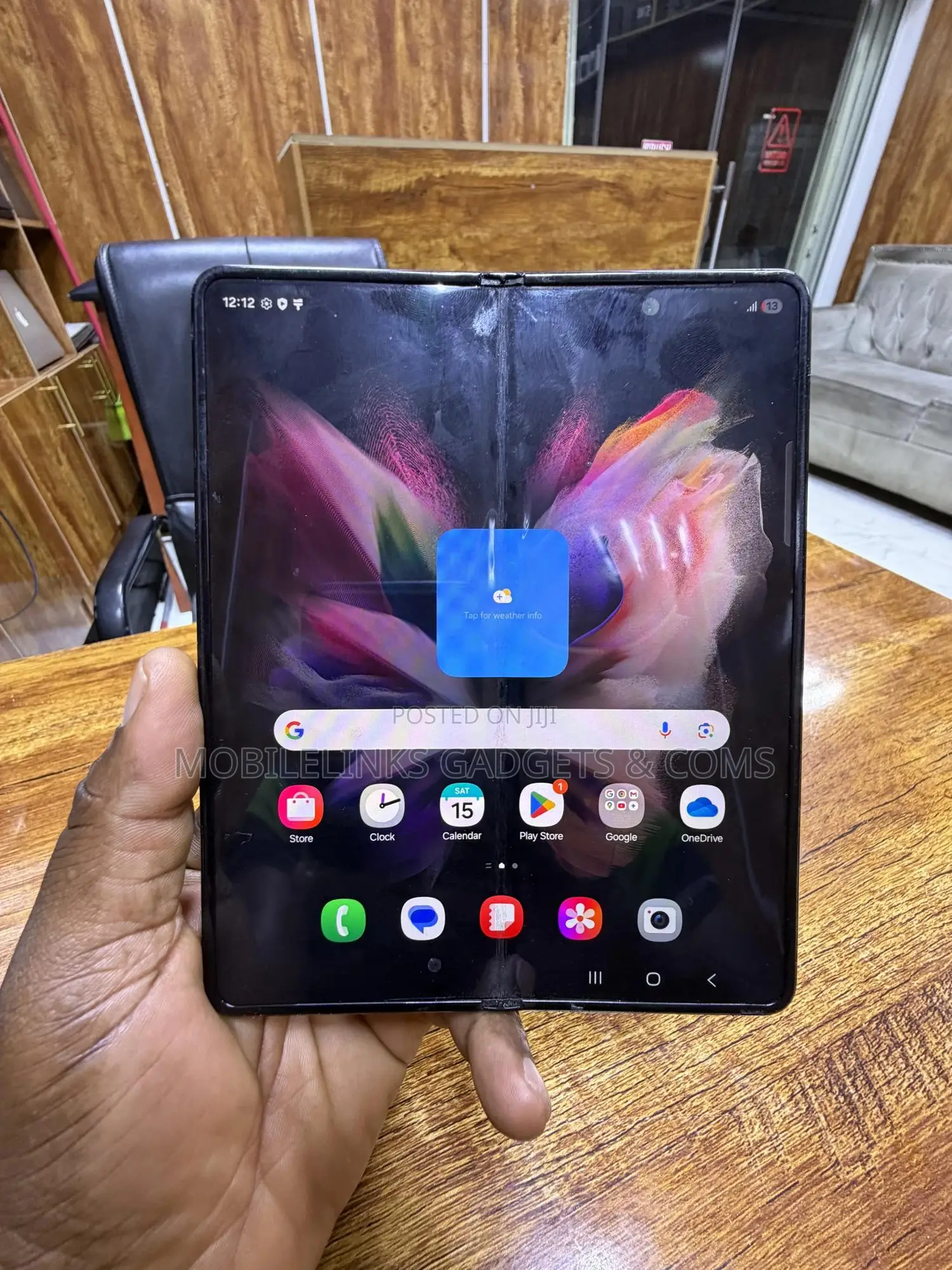 Samsung Galaxy Z Fold3 5G 256 GB Black