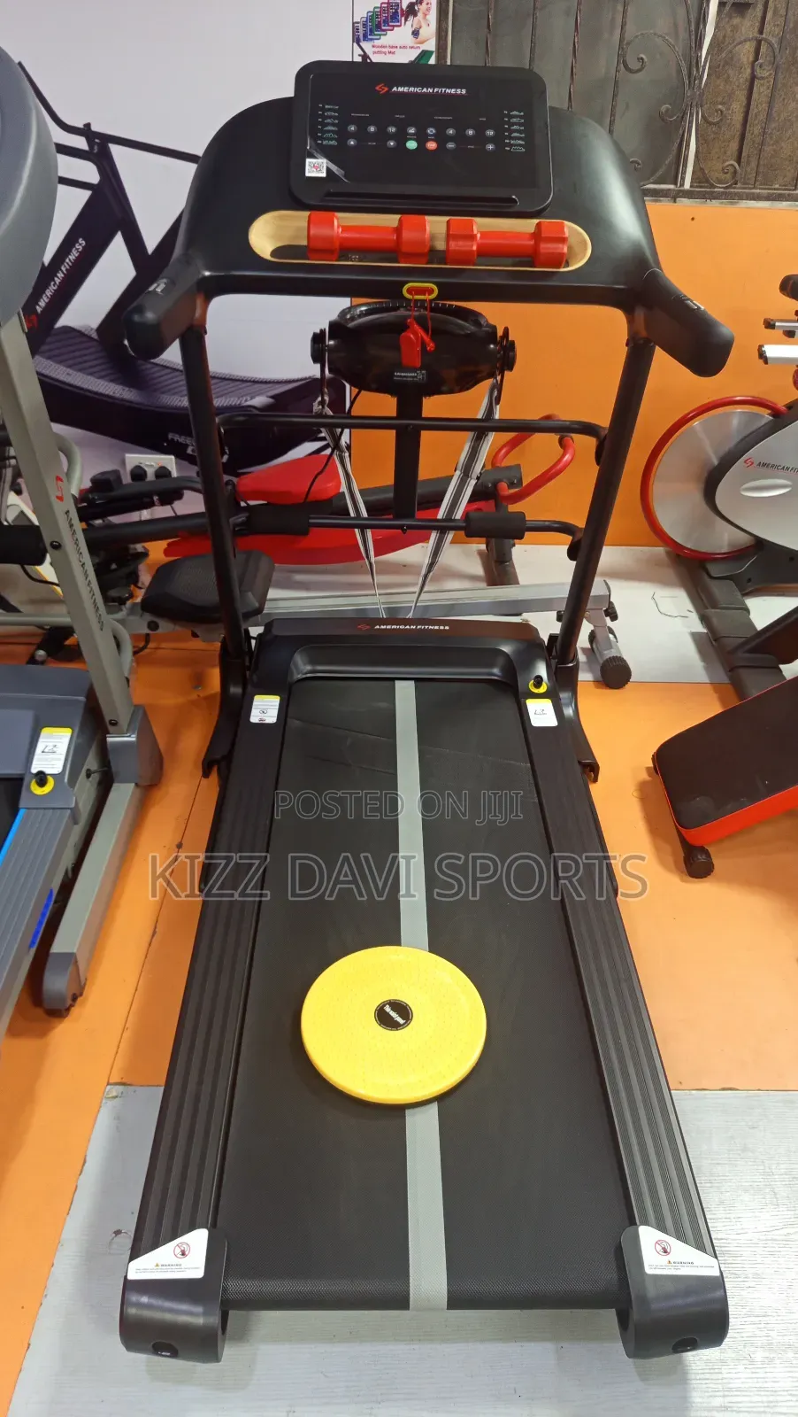 3 Hp Treadmill American Fitness