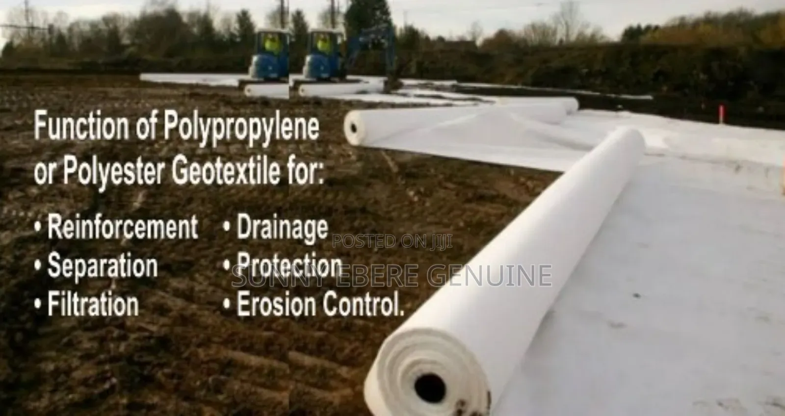 Geotextile Drainage And Filtration Fabric