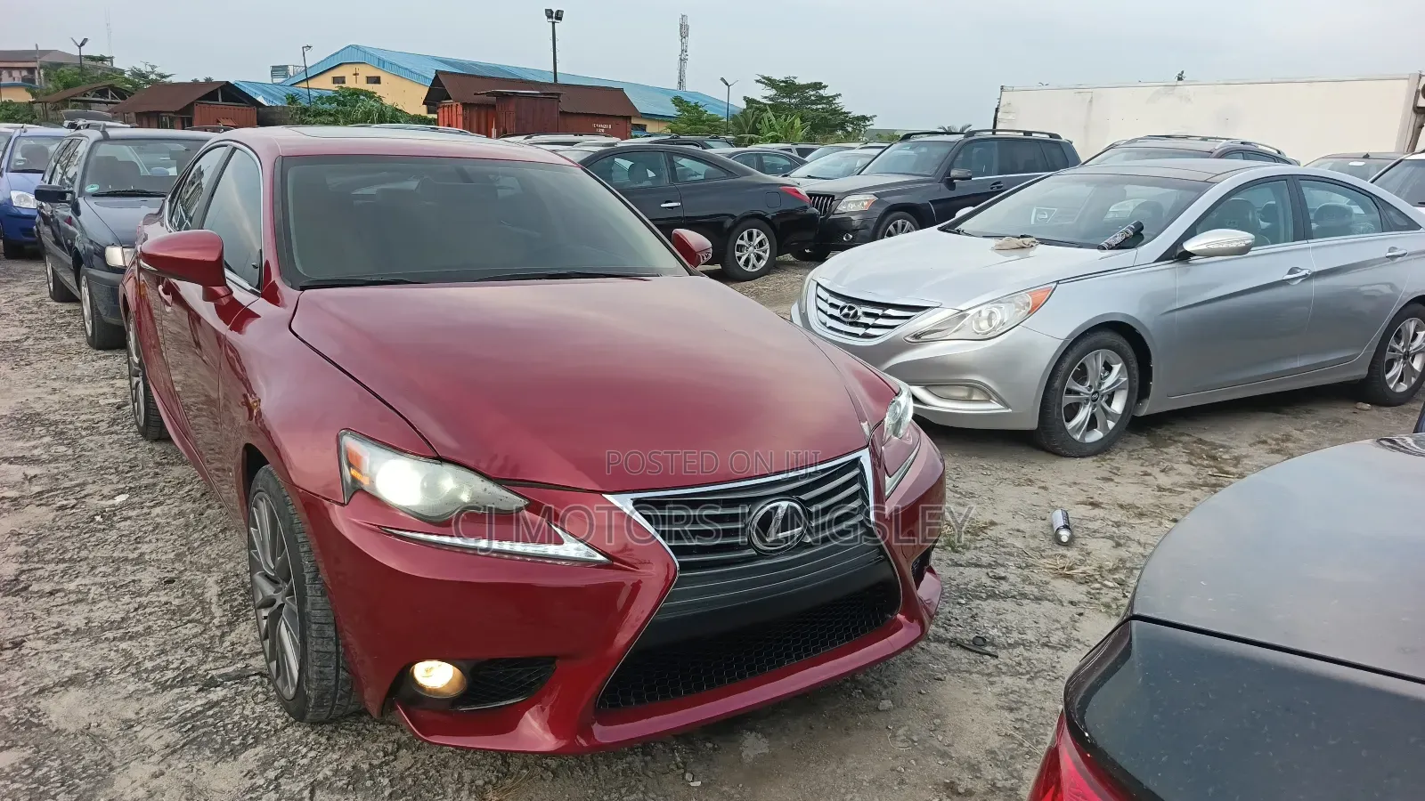 Lexus IS 250 4WD 2015 Red