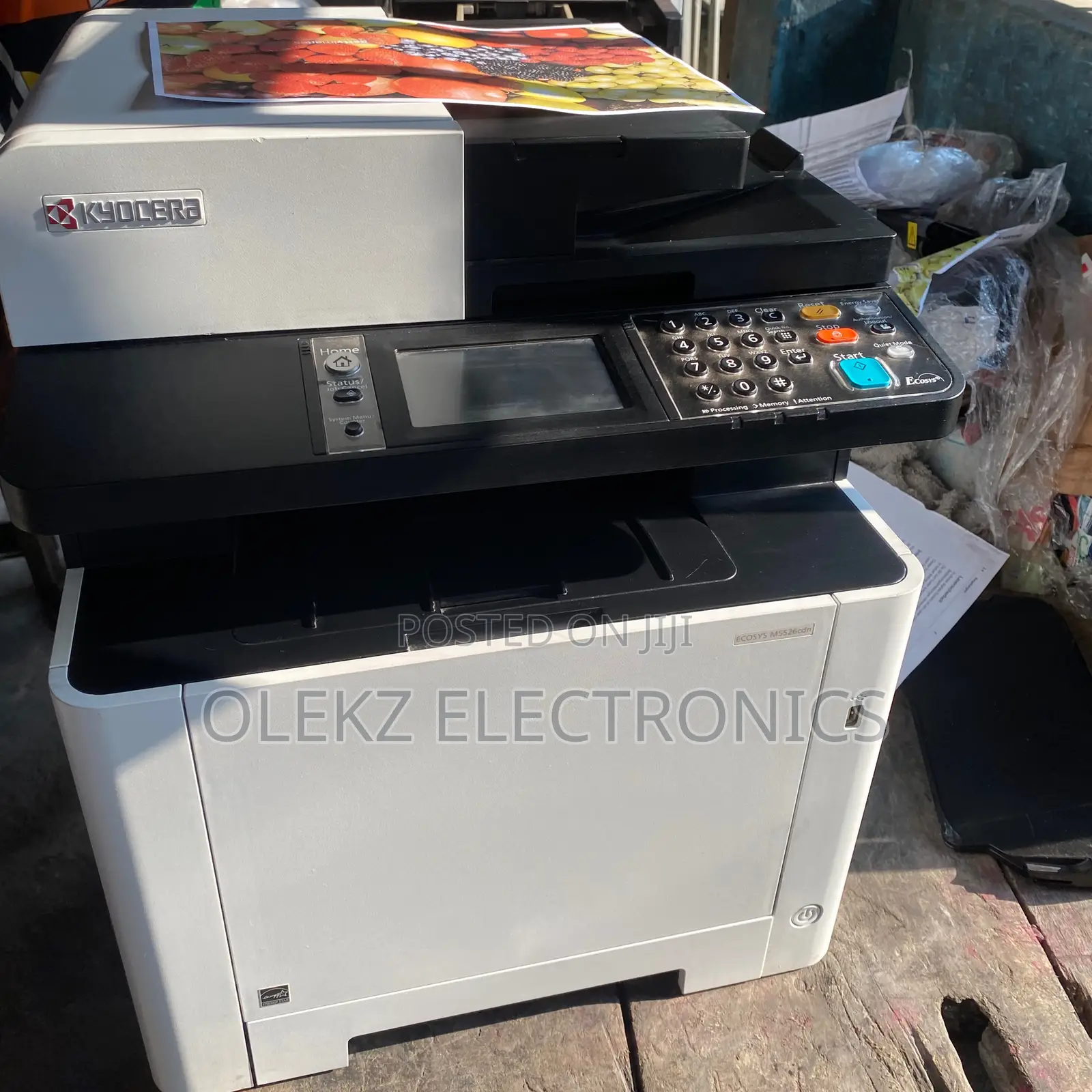 Kyocera Ecosys M5526cdw A4 4in1 Uk Used Color Laser Printer