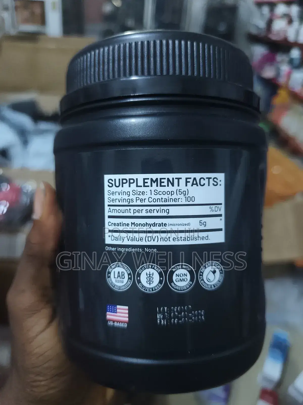 Norwegian Nutrition Creatine Monohydrate Powder for Energy (500grams)