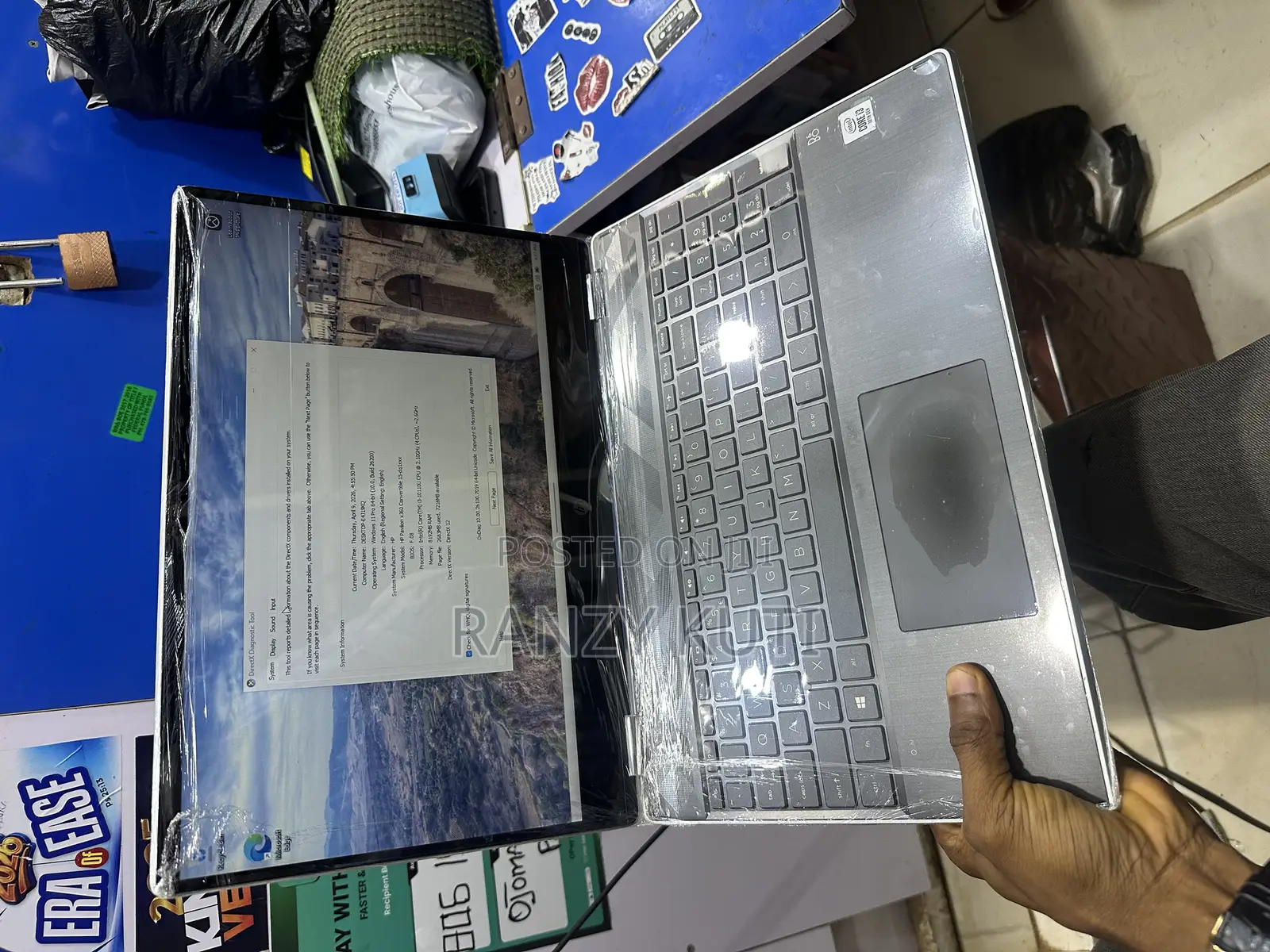 Laptop HP Pavilion X360 15t 8GB Intel Core i3 HDD 500GB