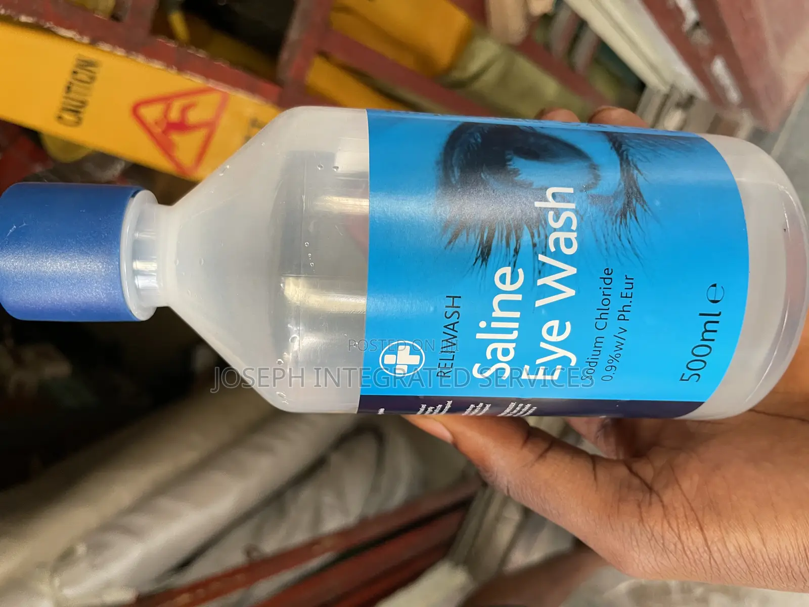 Reliwash 500ml Saline Eye Wash Bottle