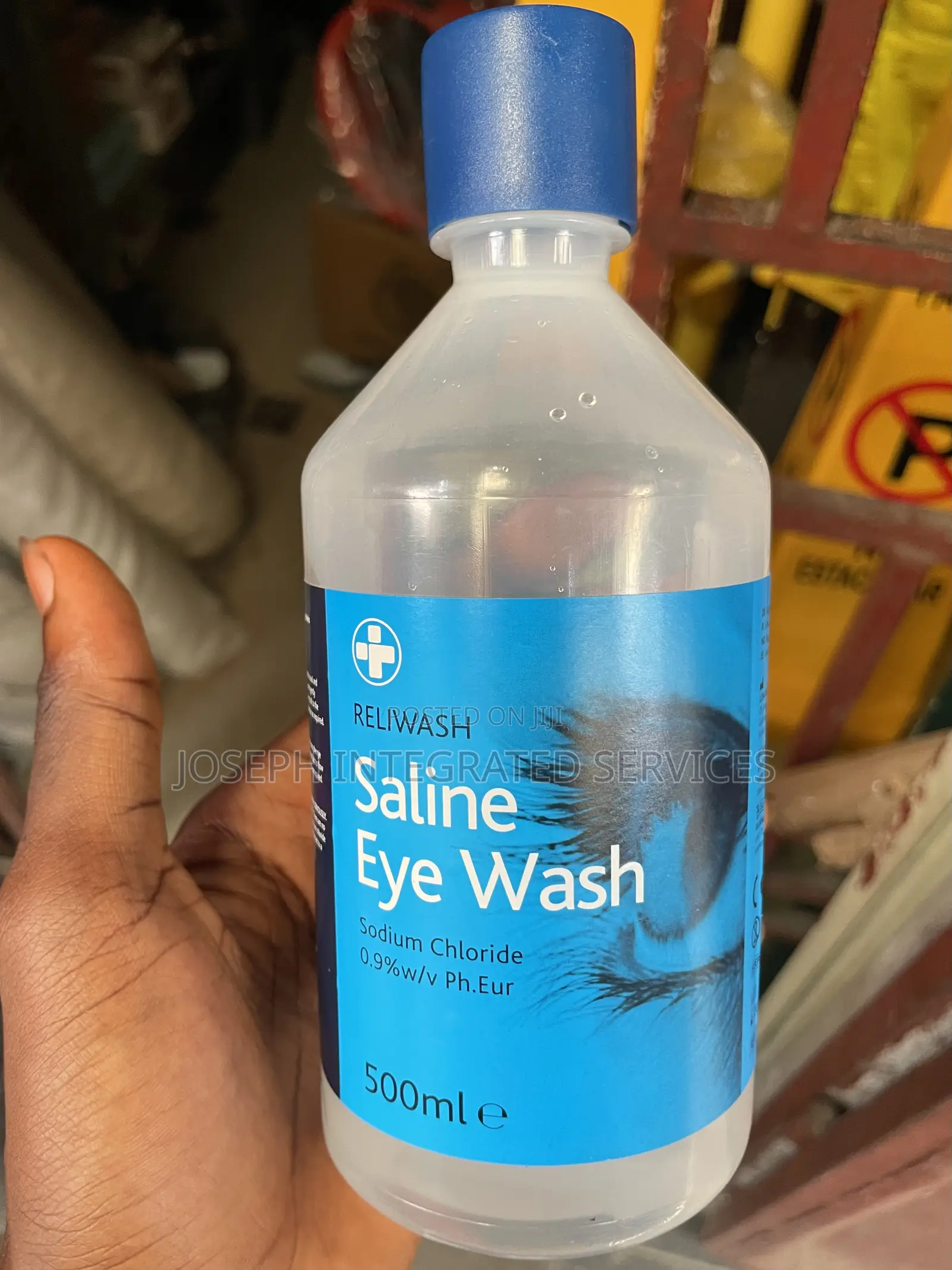 Reliwash 500ml Saline Eye Wash Bottle