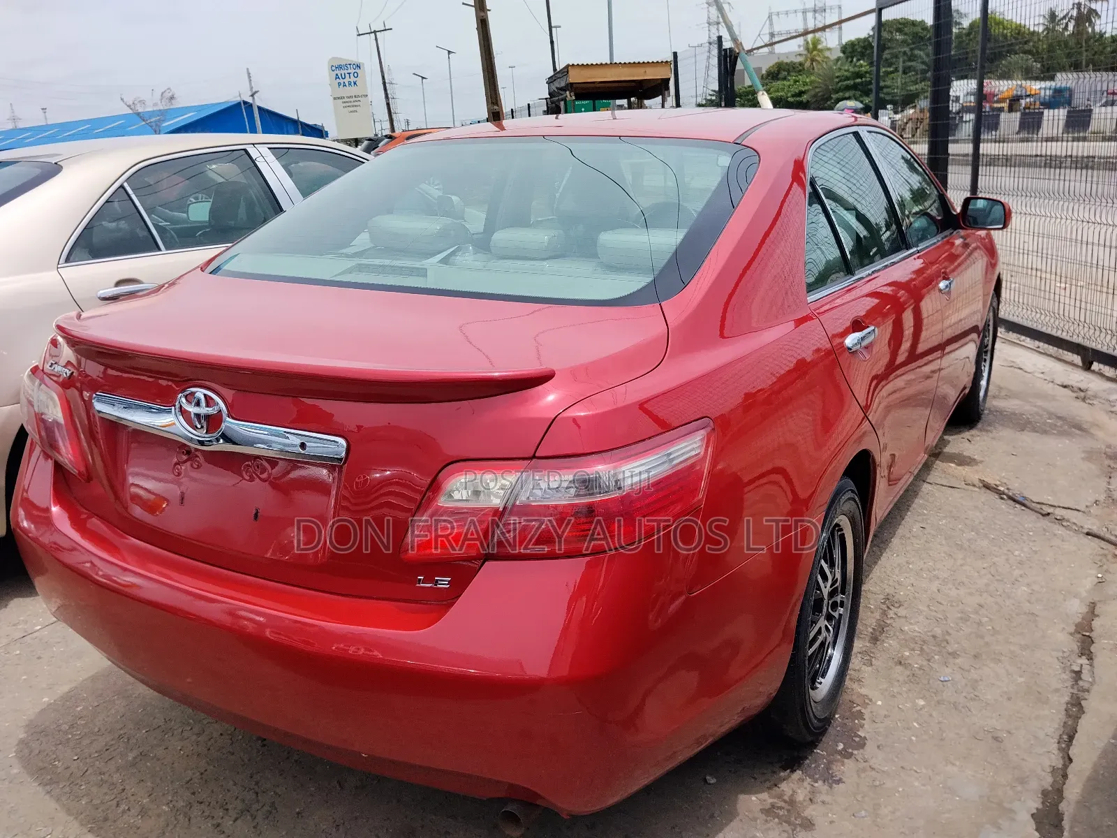 Toyota Camry 2.4 LE 2008 Red