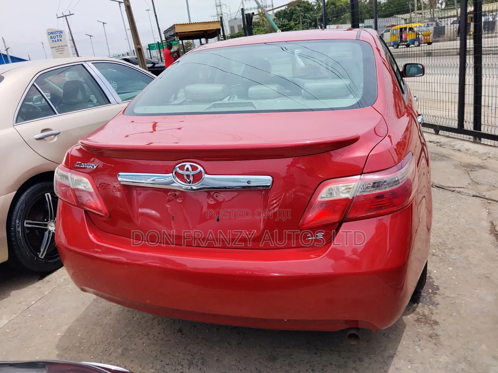 Toyota Camry 2.4 LE 2008 Red
