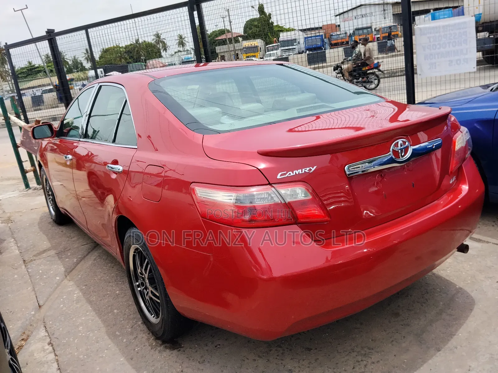 Toyota Camry 2.4 LE 2008 Red