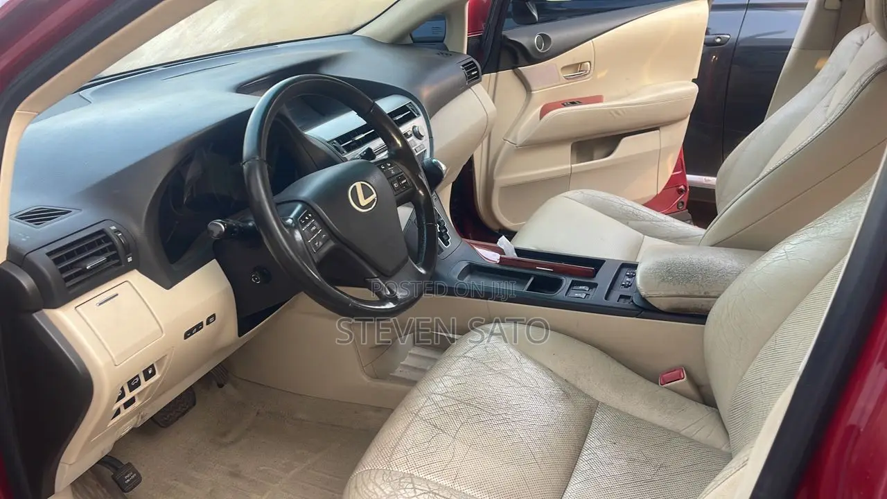 Lexus RX 2011 Red