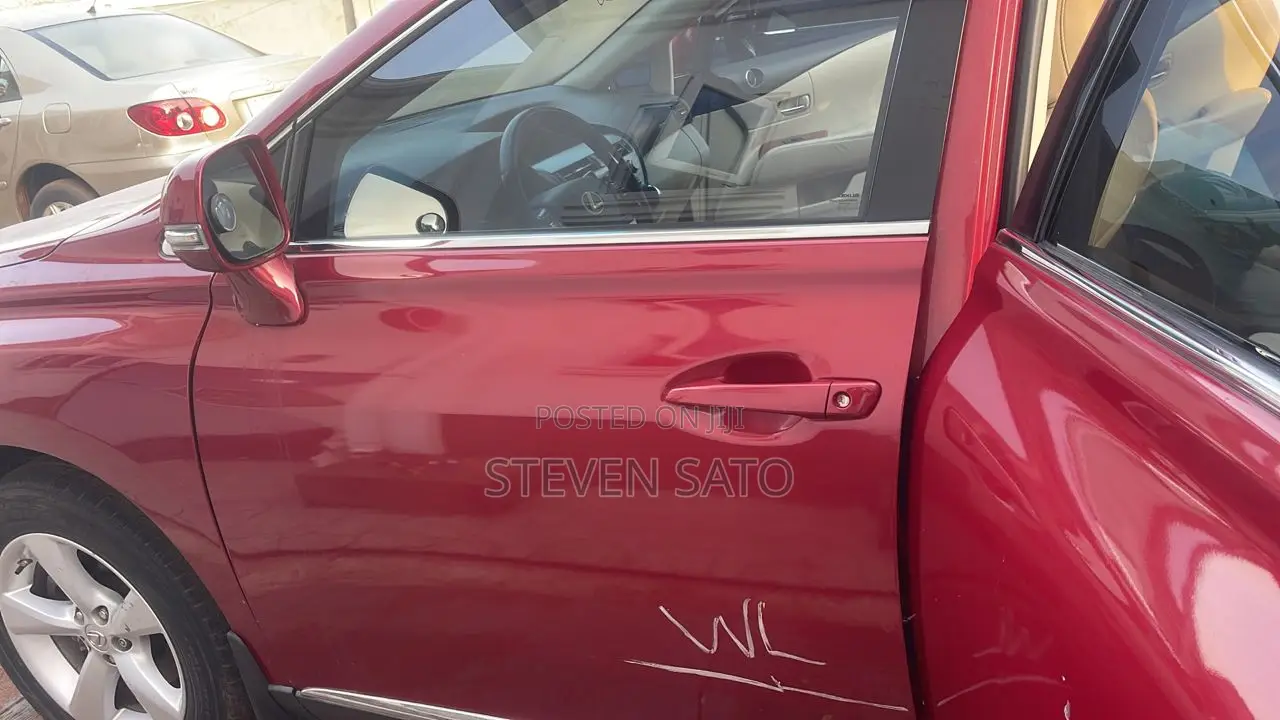 Lexus RX 2011 Red