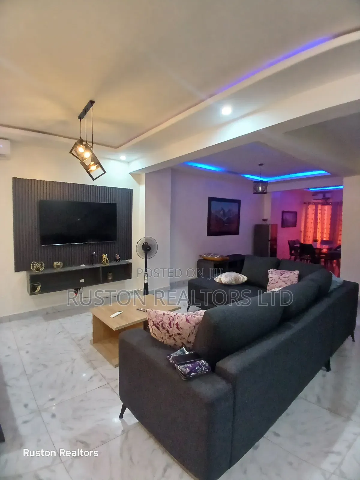 Furnished 3 Bedroom Serviced Apartment
