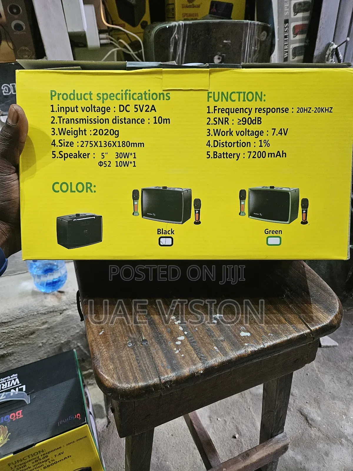 Boom Best Speaker Wireless Ln5016 With 2 Microphone High Quality