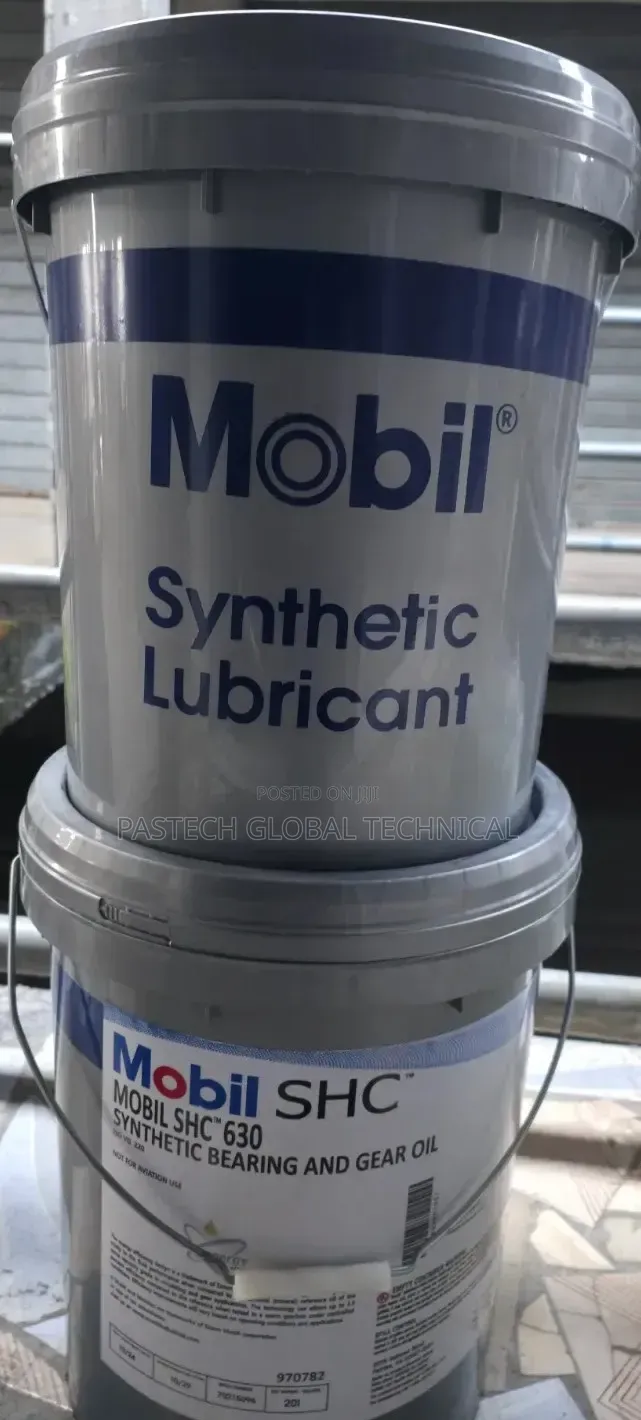 Mobil Shc 630 Synthetic Bearing And Gear Oil.