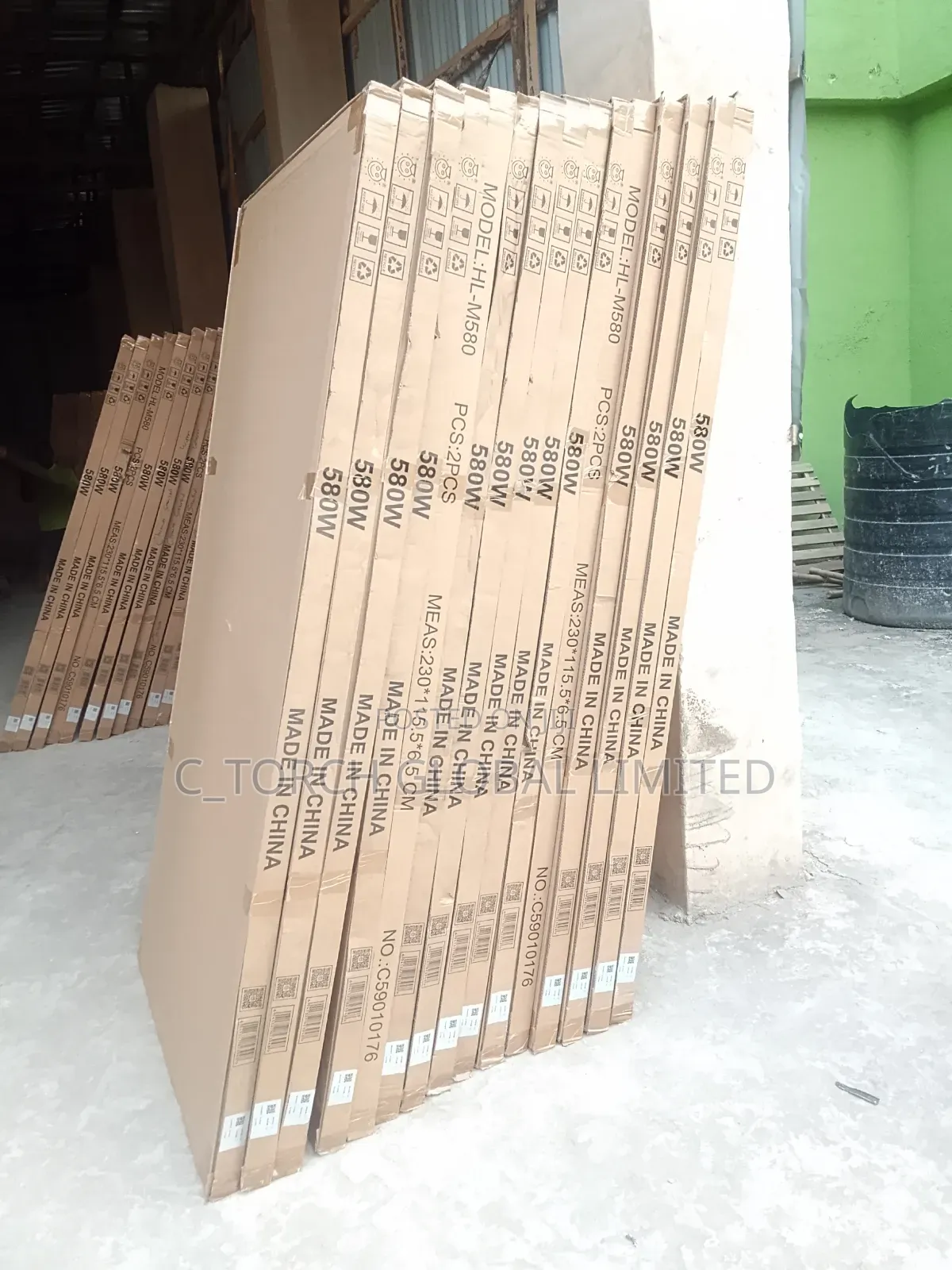 C-torch 580w Solarp Panel