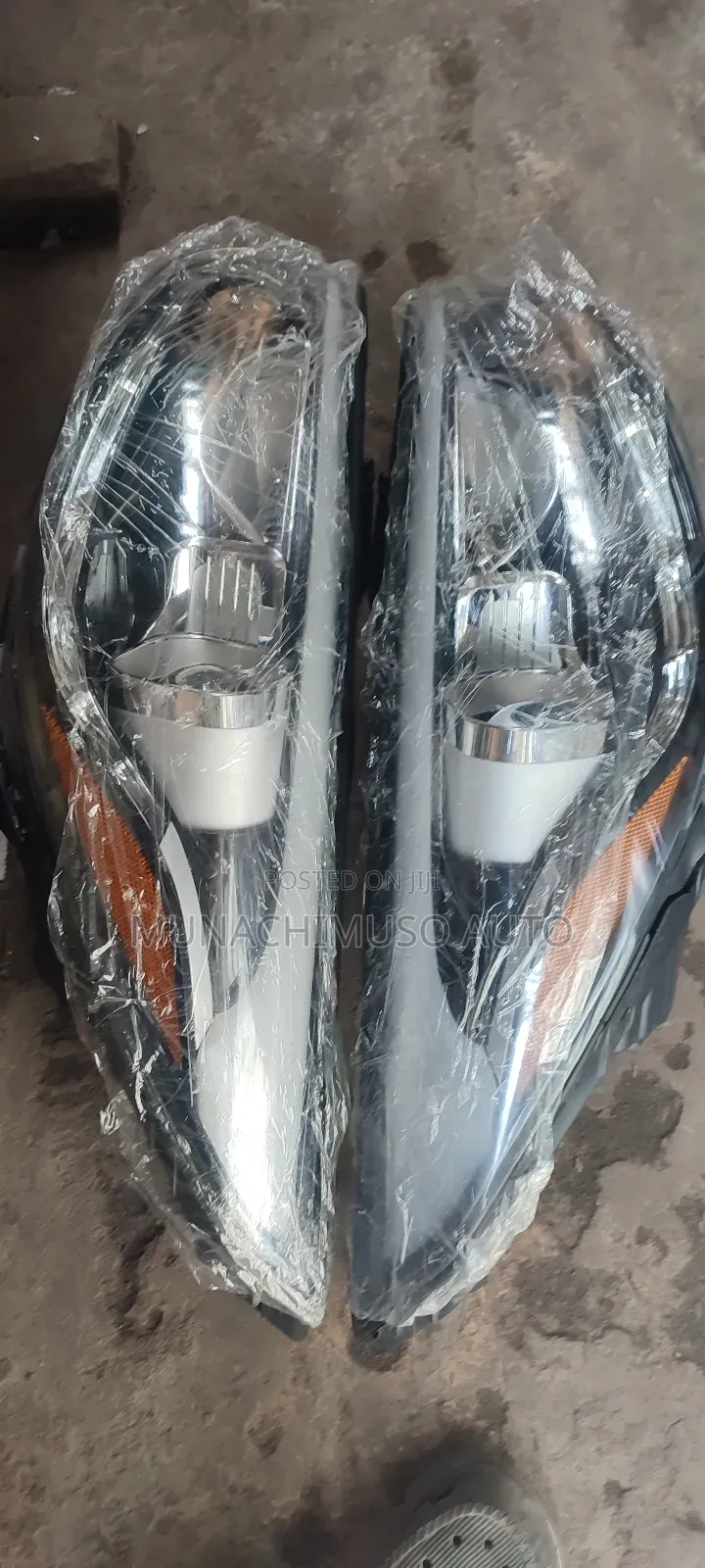 Set Head Lamp Hyundai Tucson 2014 Model Led