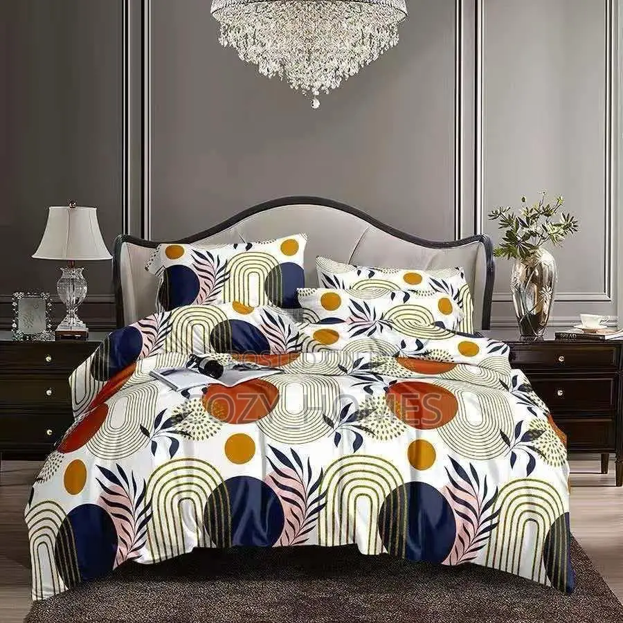 Luxury Bedding Set: Bedsheet, Duvet Pillowcases (6x6)