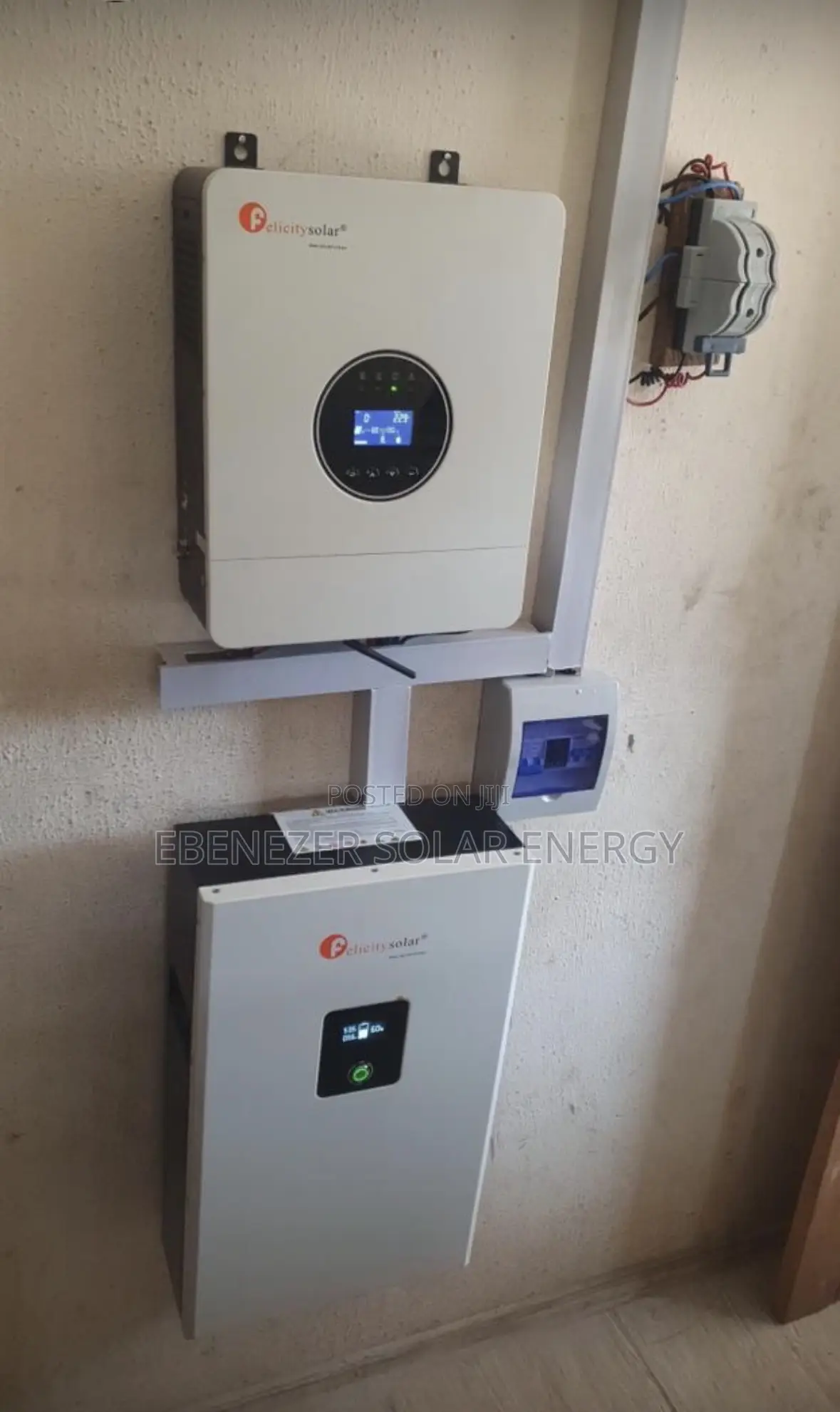 10kwh Felicity Lithium Battery Full Setup/6kva Inverter/ 10pics 550w