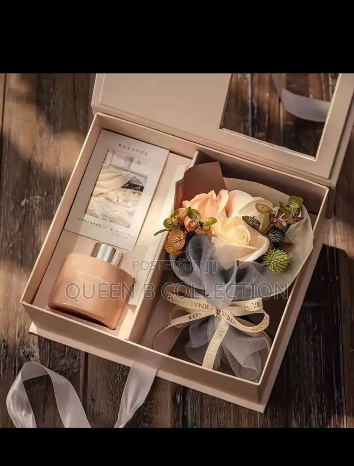 Aromatherapy and Flower Gift Set.