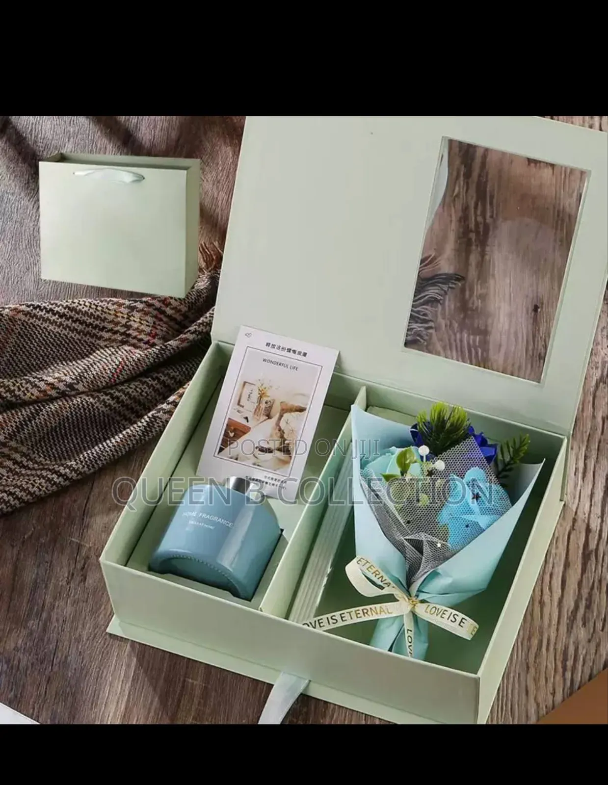 Aromatherapy and Flower Gift Set.