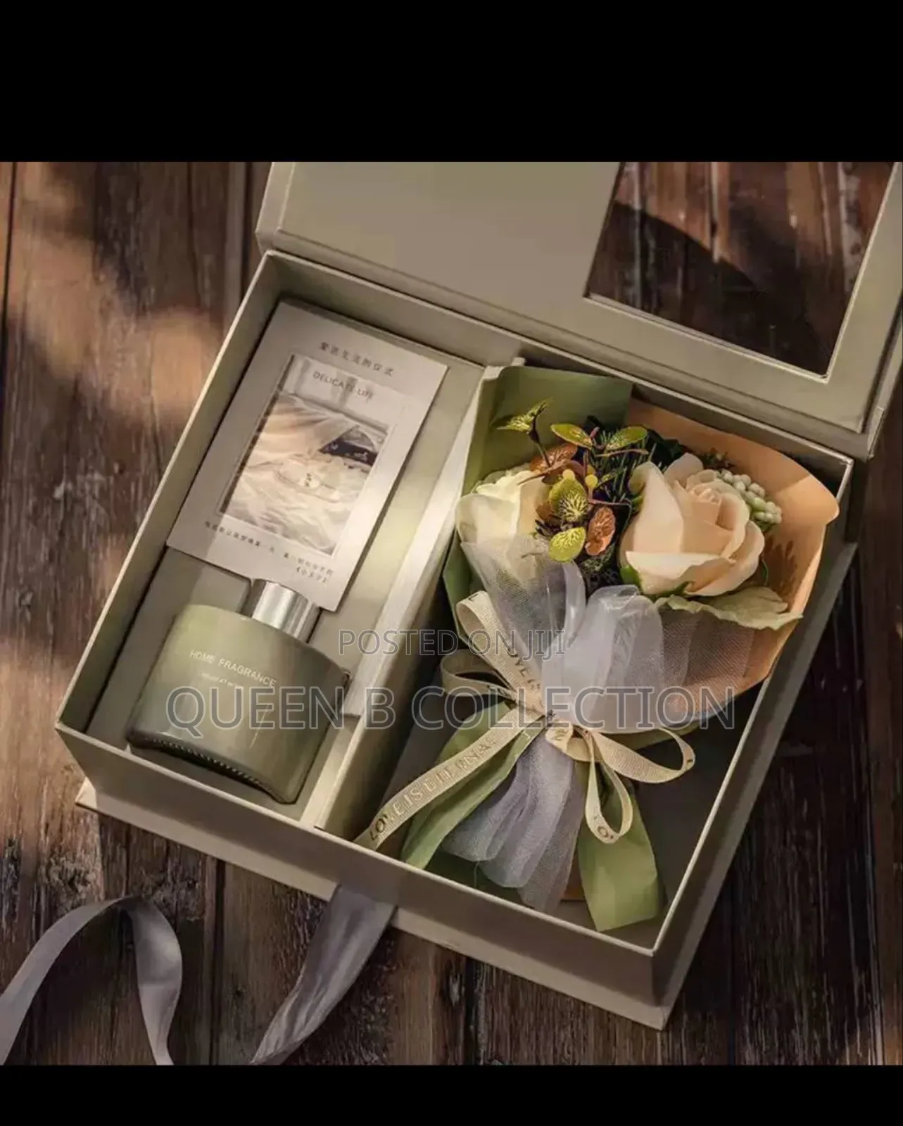 Aromatherapy and Flower Gift Set.