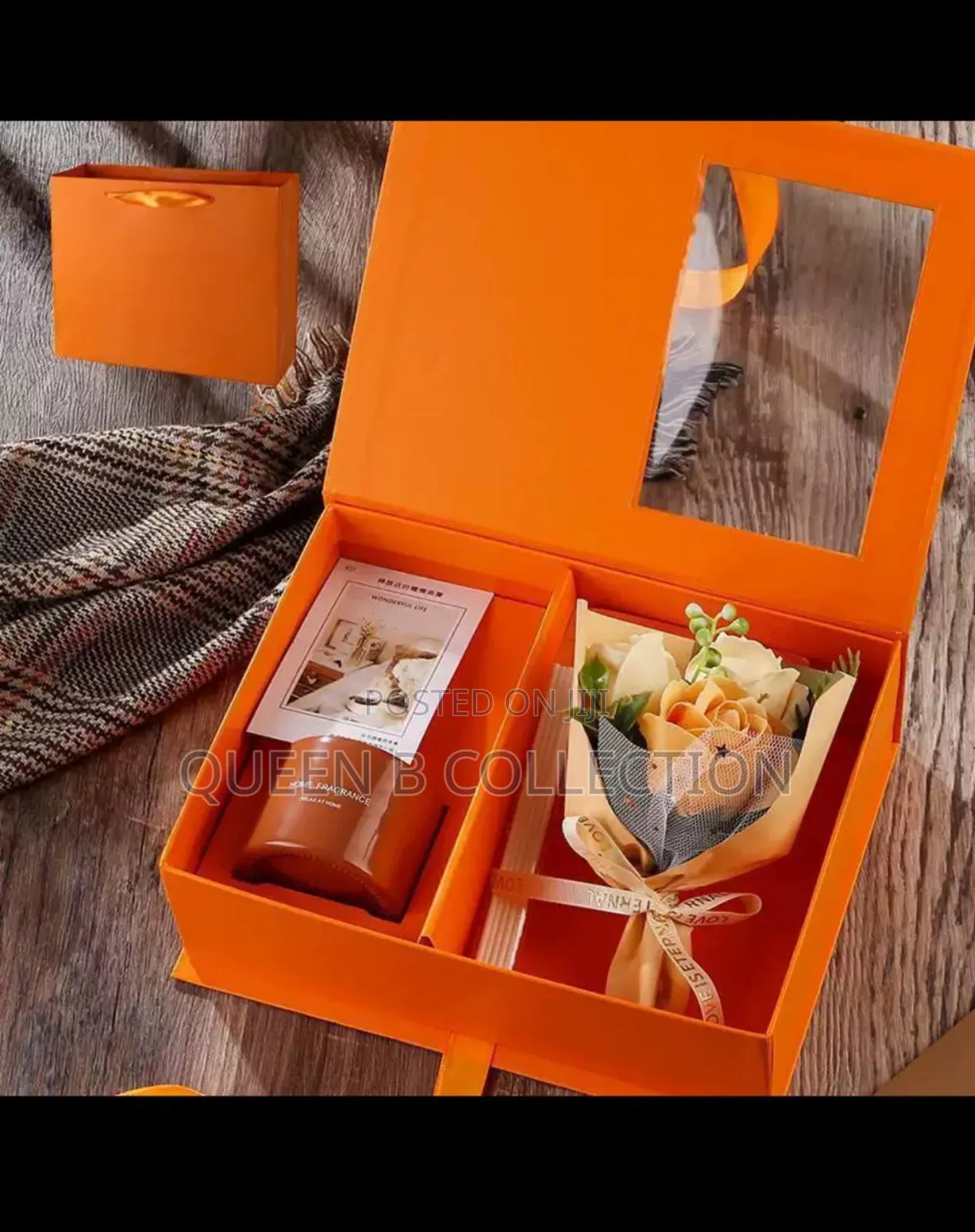 Aromatherapy and Flower Gift Set.